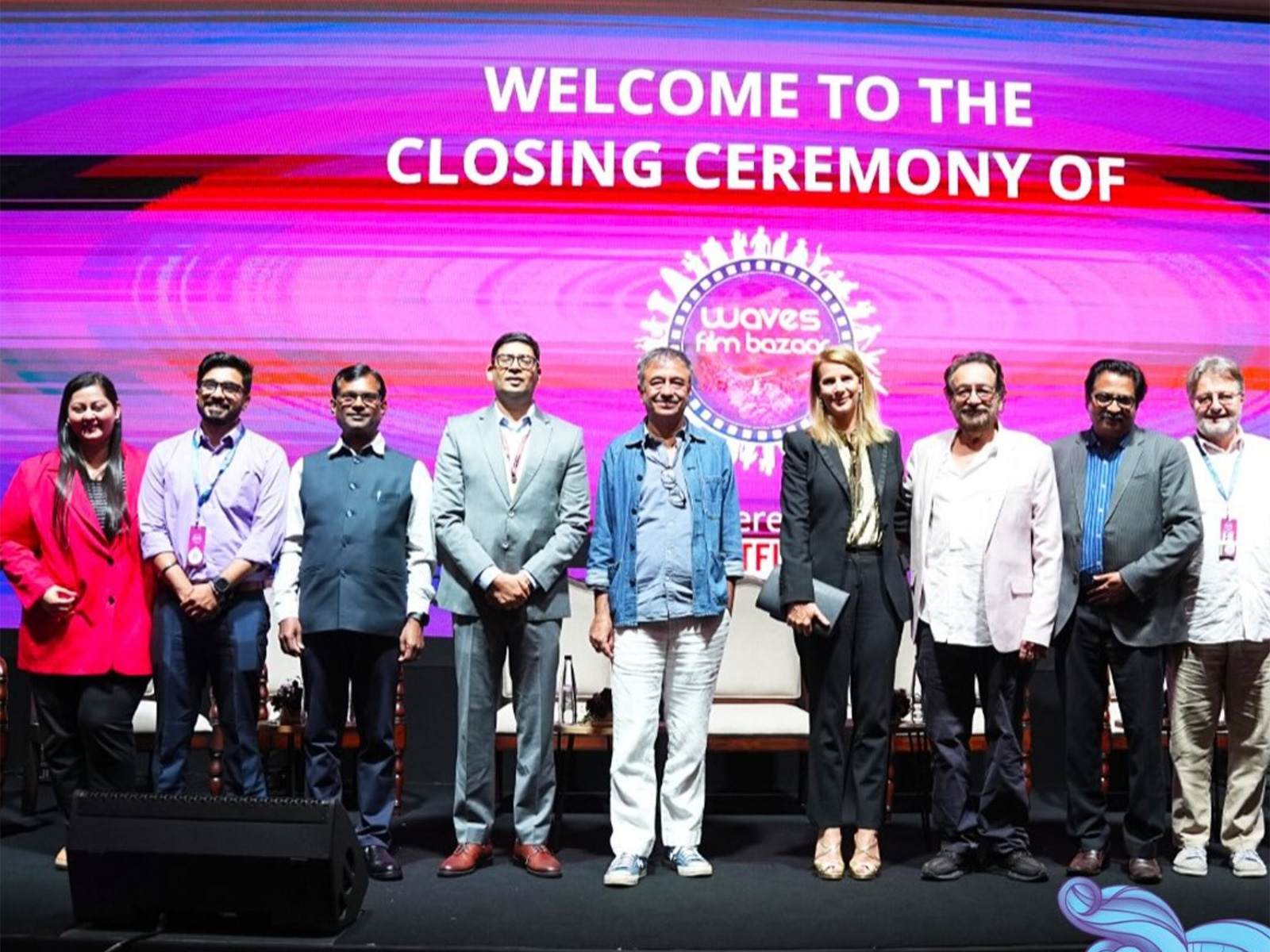 Waves Film Bazaar closing ceremony (Photo/Instagram@nfdcindia) Waves Film Bazaar closing ceremony (Photo/Instagram@nfdcindia)