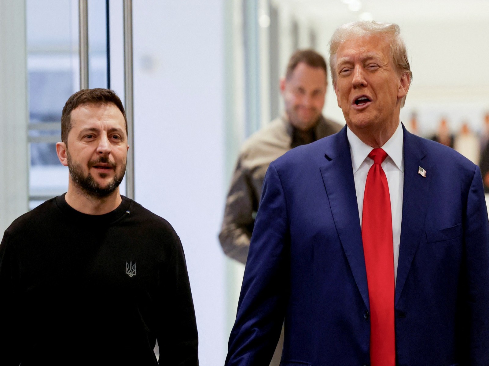 US President Donald Trump with Ukranian President Zelenskyy (Photo/Reuters)
