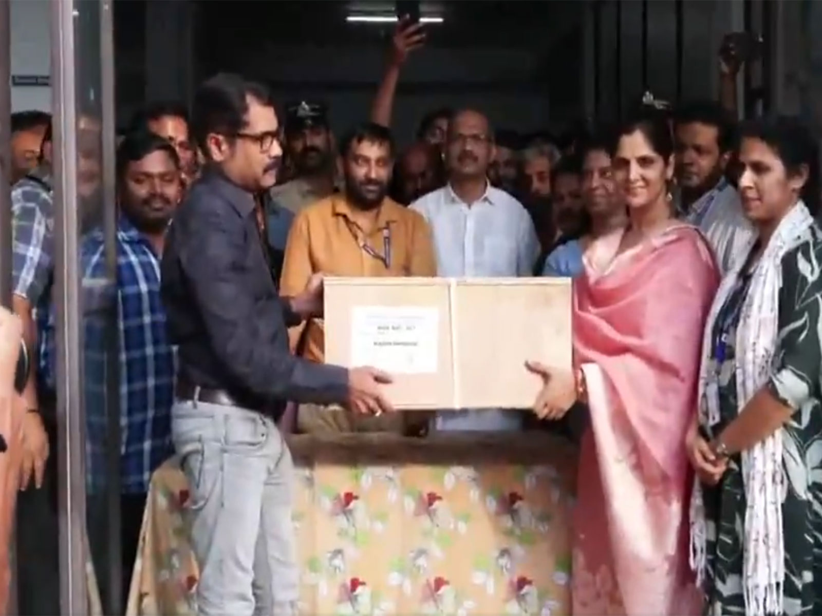 Preparations for upcoming local body elections in Kerala. (Photo/ANI) Preparations for upcoming local body elections in Kerala. (Photo/ANI)