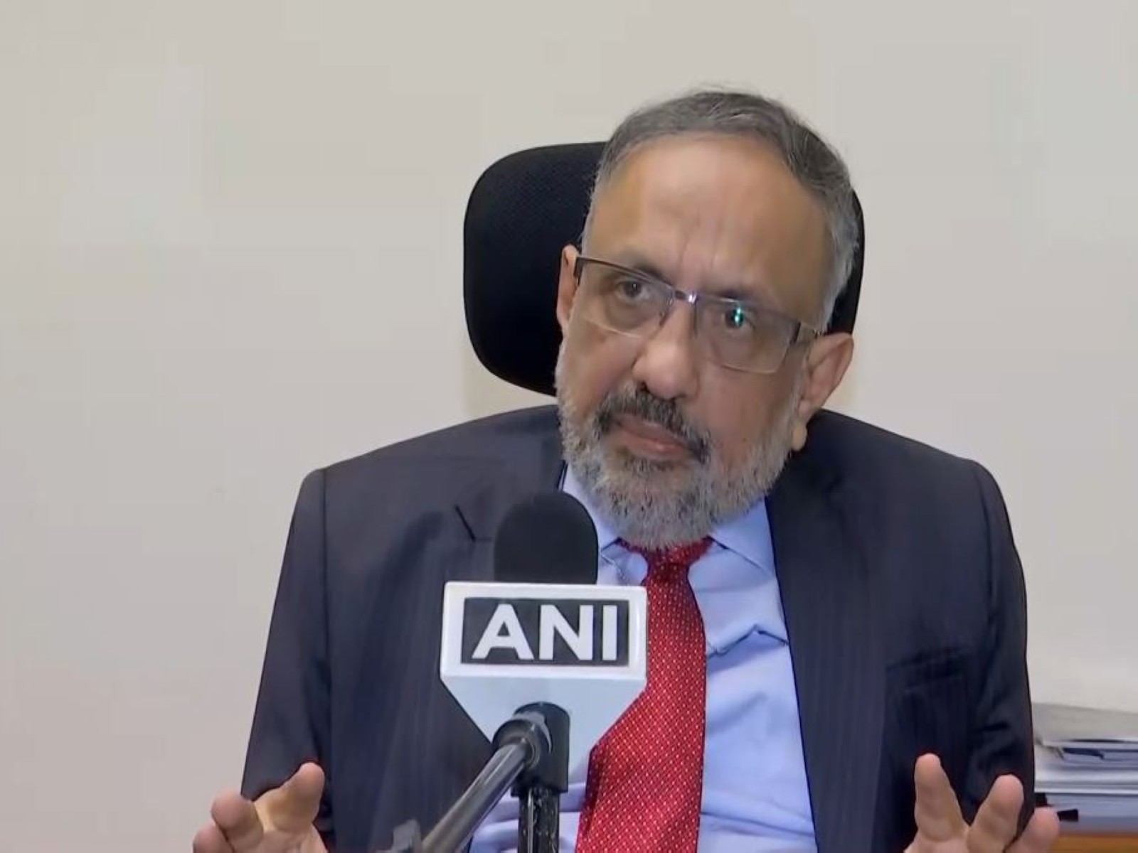 Niti Aayog Member Rajiv Gauba (Image: ANI) Niti Aayog Member Rajiv Gauba (Image: ANI)