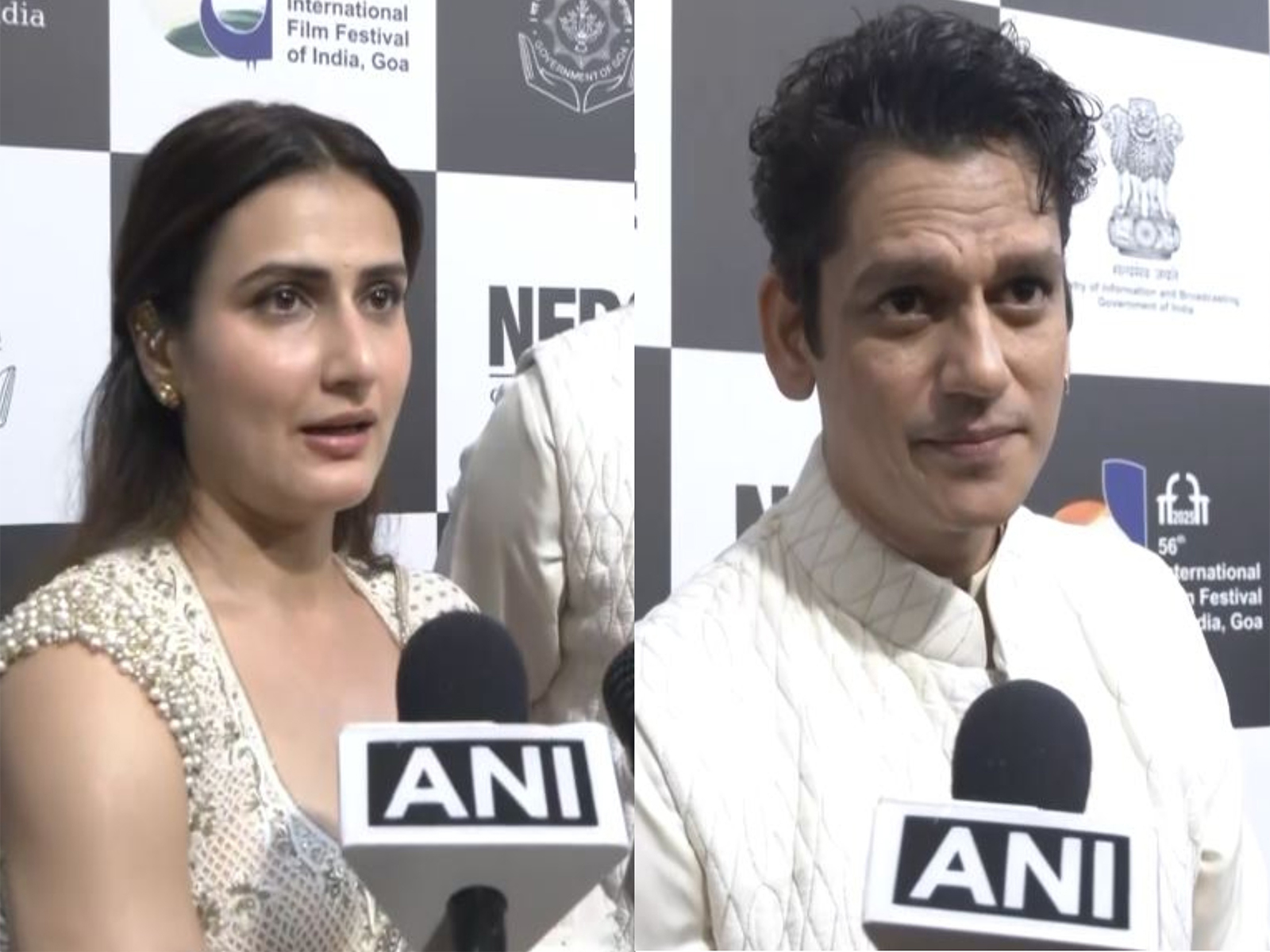 Fatima Sana Shaikh, Vijay Varma (Photo/ANI)
