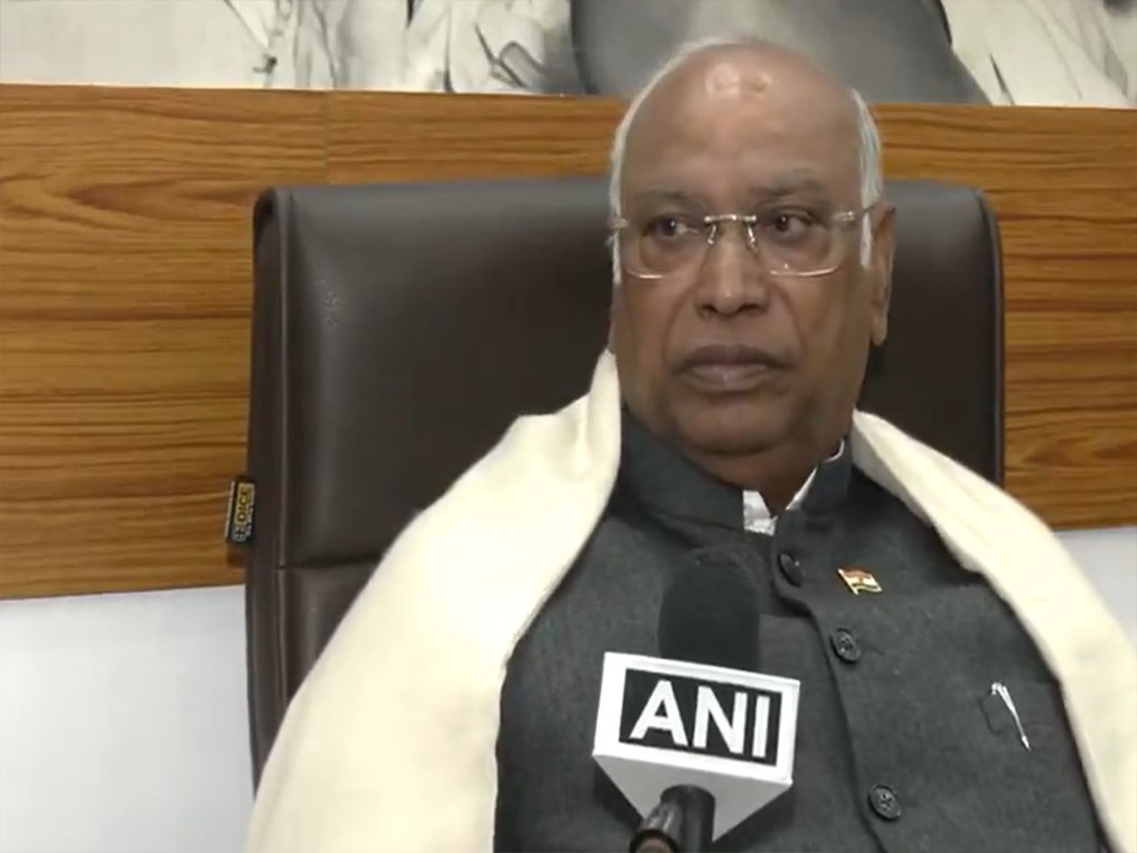 Congress President Mallikarjun Kharge (Photo/ANI)