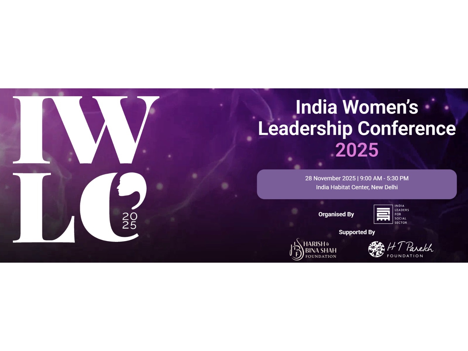 A national platform to reimagine purpose-driven leadership and strengthen India’s women-led social impact movement A national platform to reimagine purpose-driven leadership and strengthen India’s women-led social impact movement