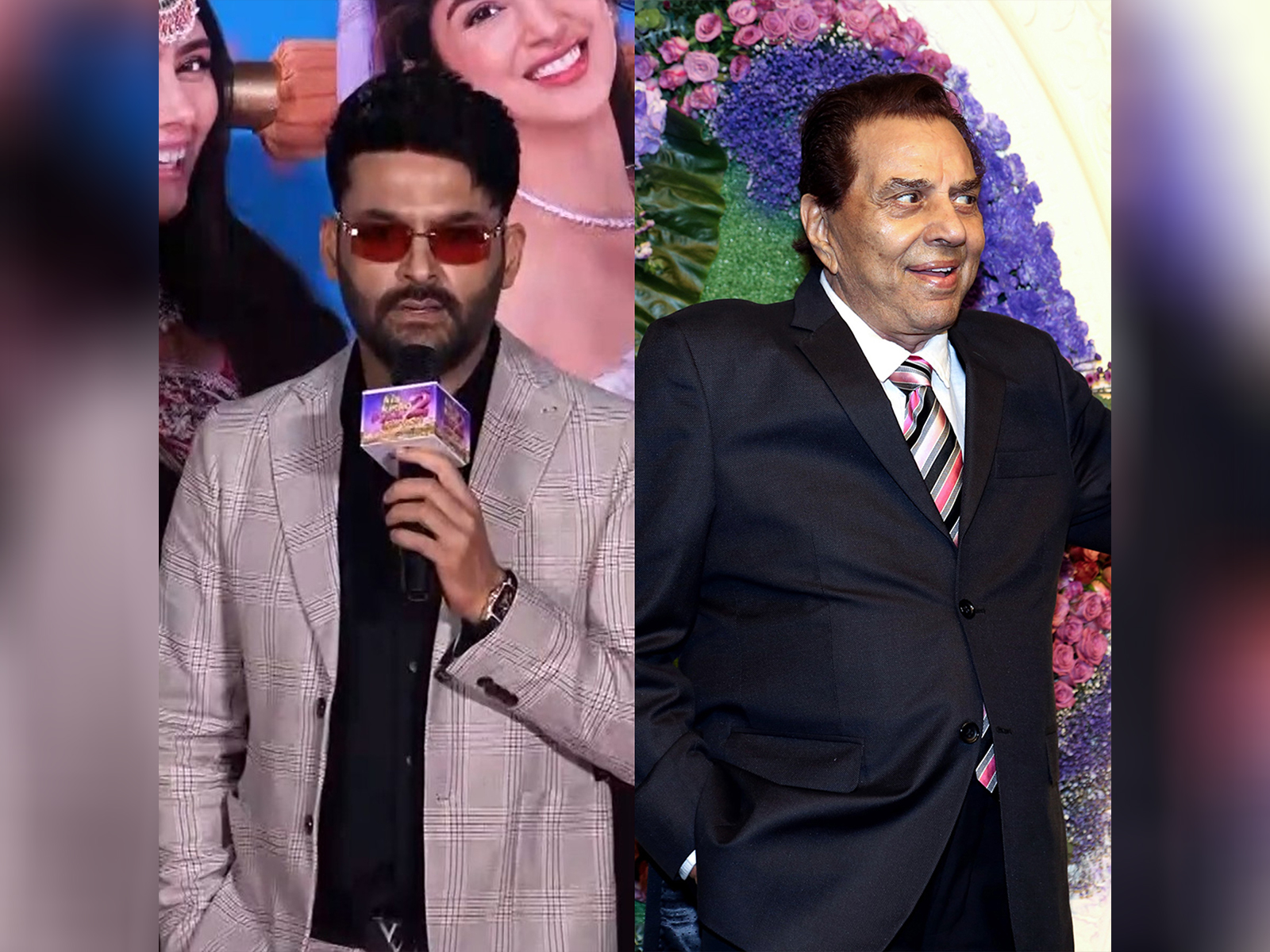 Kapil Sharma , legendary star Dharmendra (Image source/ANI) Kapil Sharma , legendary star Dharmendra (Image source/ANI)