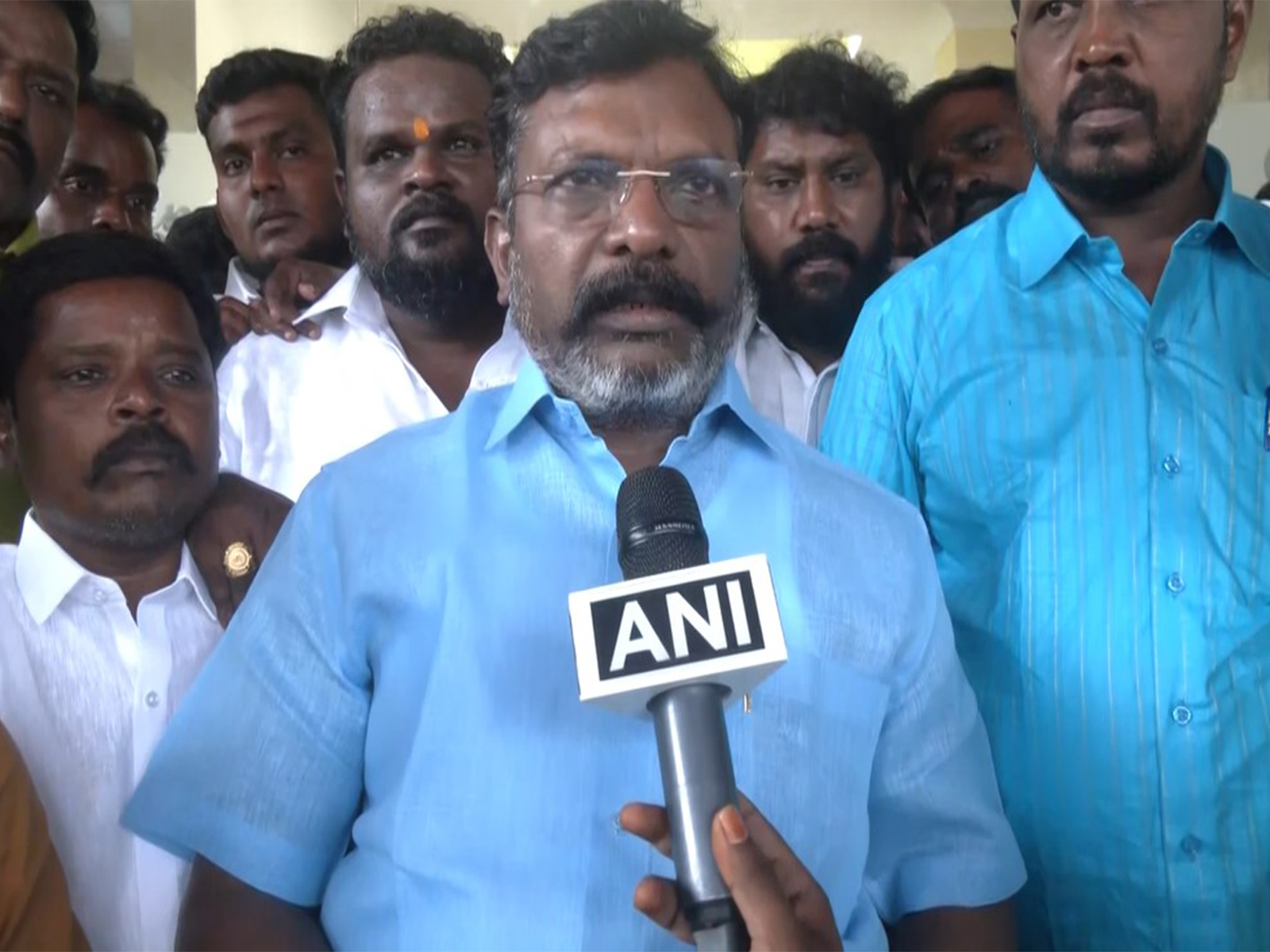 VCK Chief Thol. Thirumavalavan (Photo/ANI)