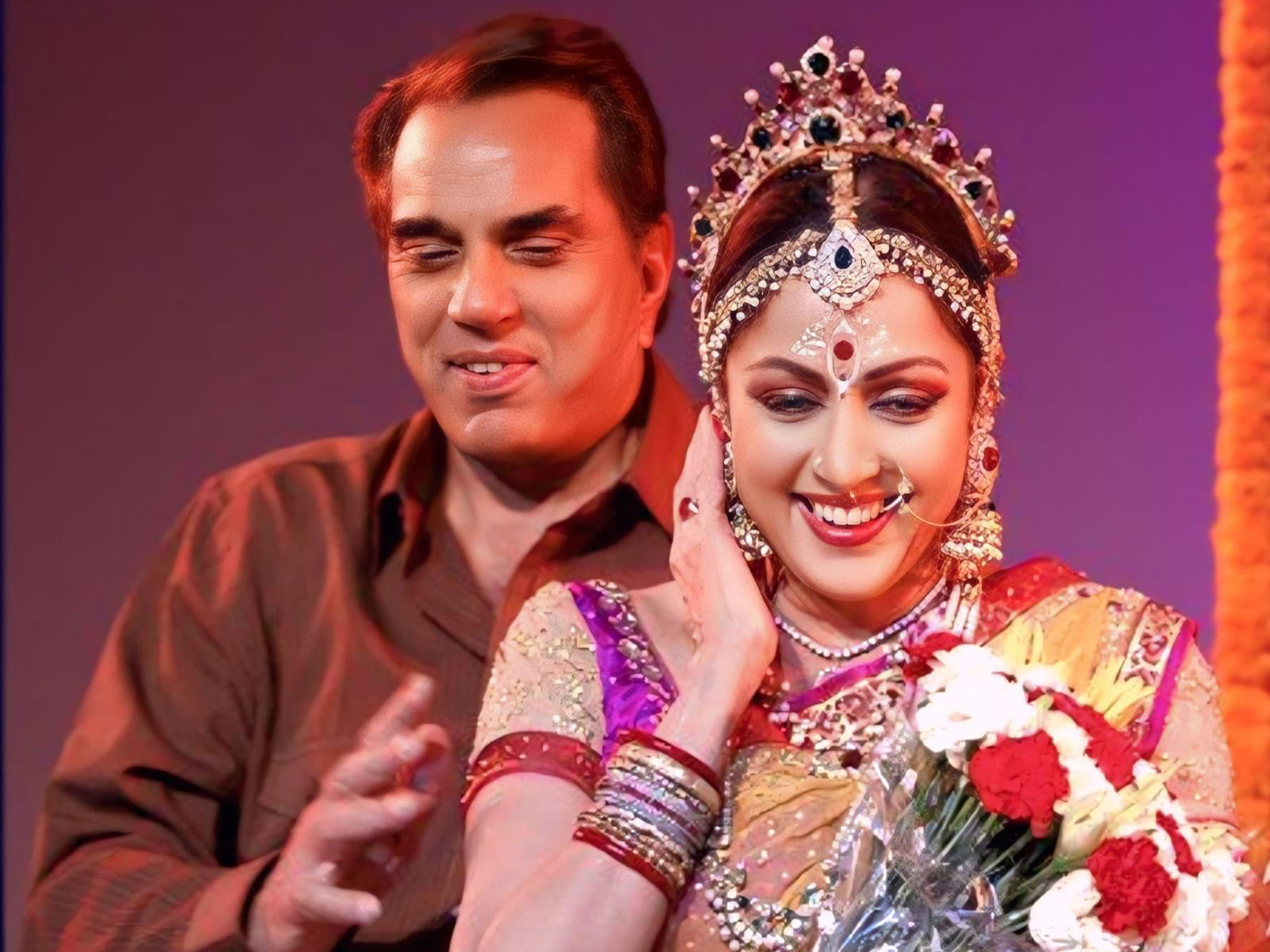 Hema Malini and Dharmendra (Photo/X/@dreamgirlhema) Hema Malini and Dharmendra (Photo/X/@dreamgirlhema)