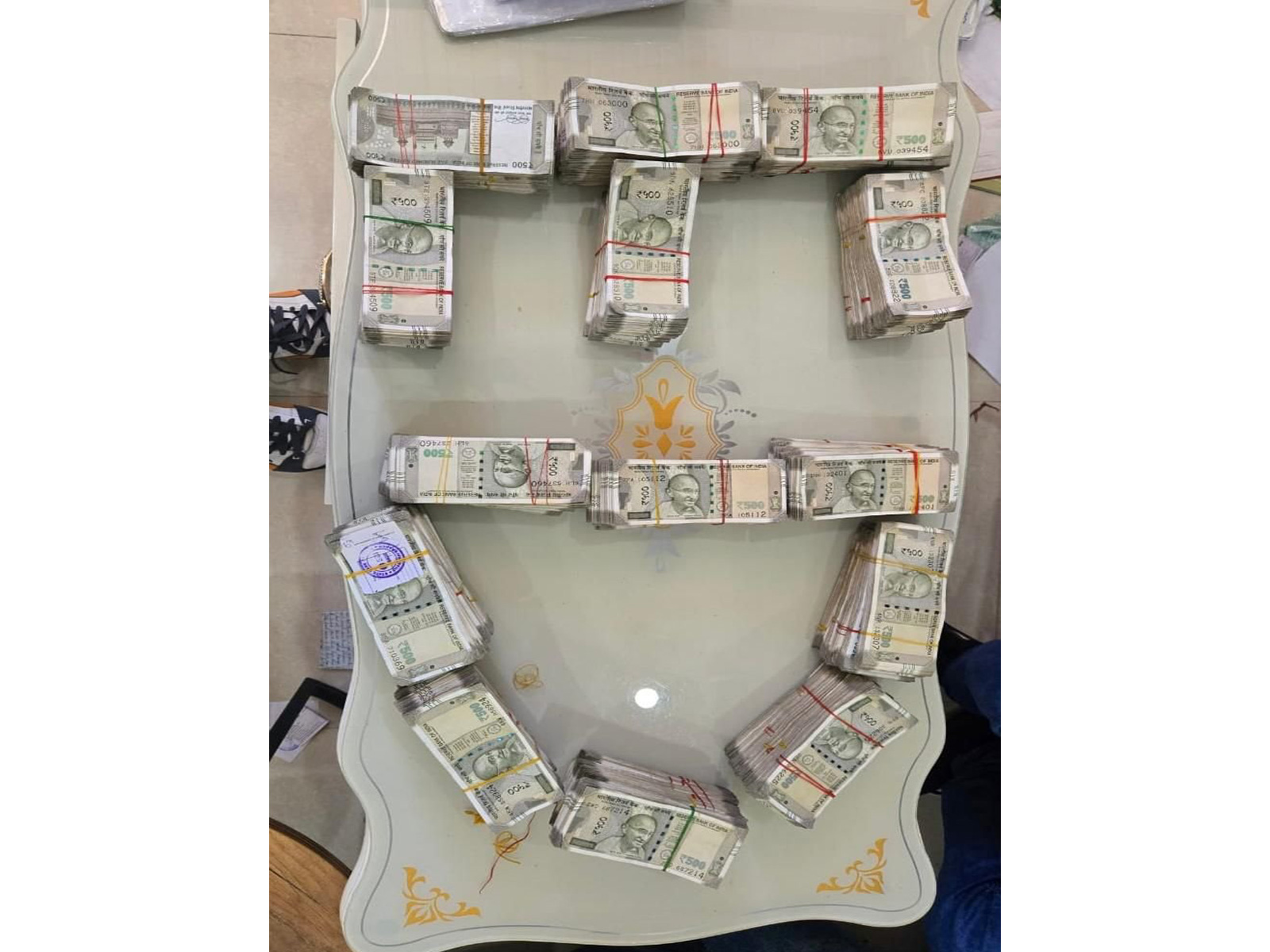 Seized cash from searches across Mizoram, Assam and Gujarat (Photo/ED)