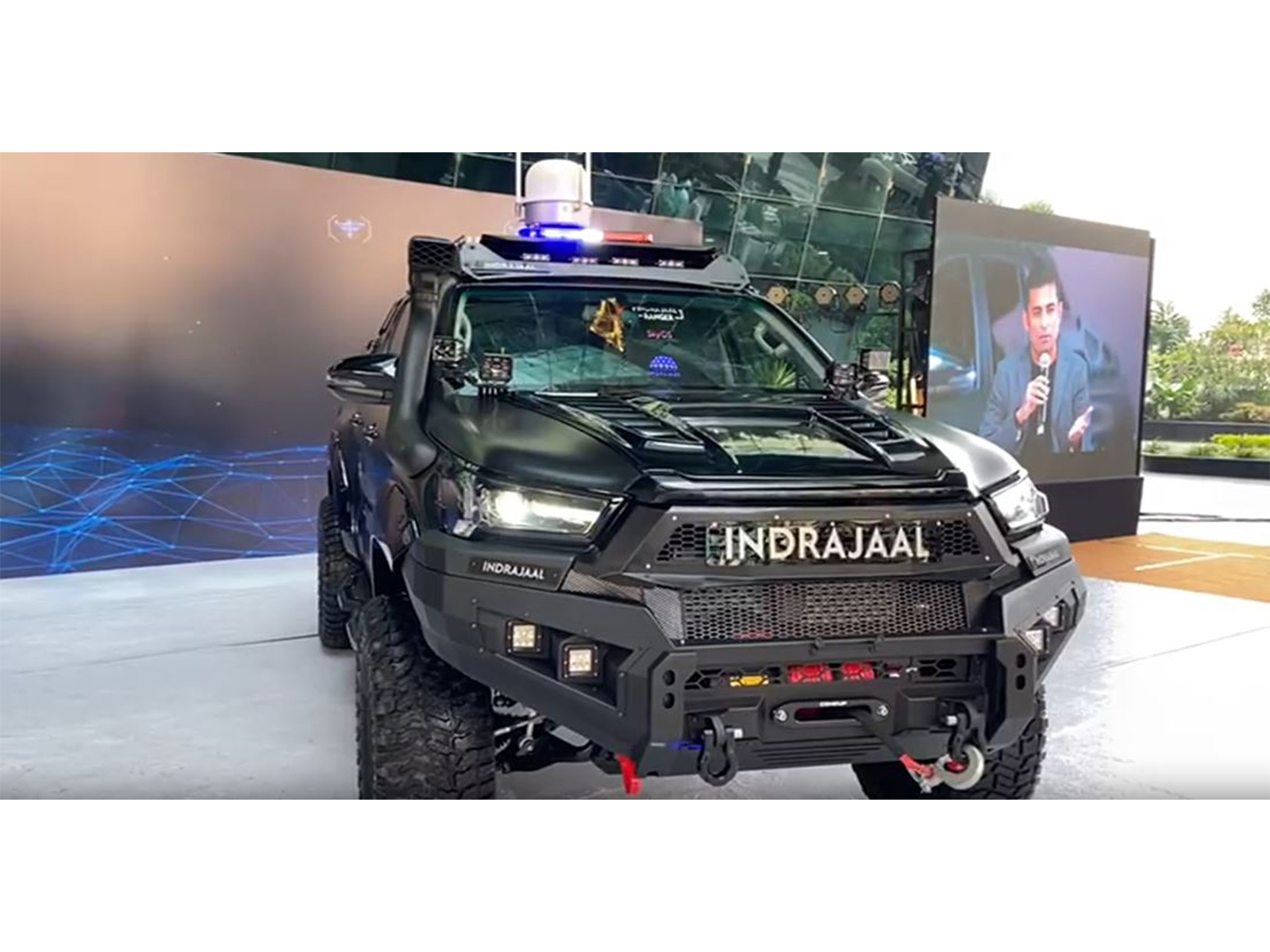 Anti-Drone Patrol Vehicle Indrajaal Ranger (Photo/ANI)
