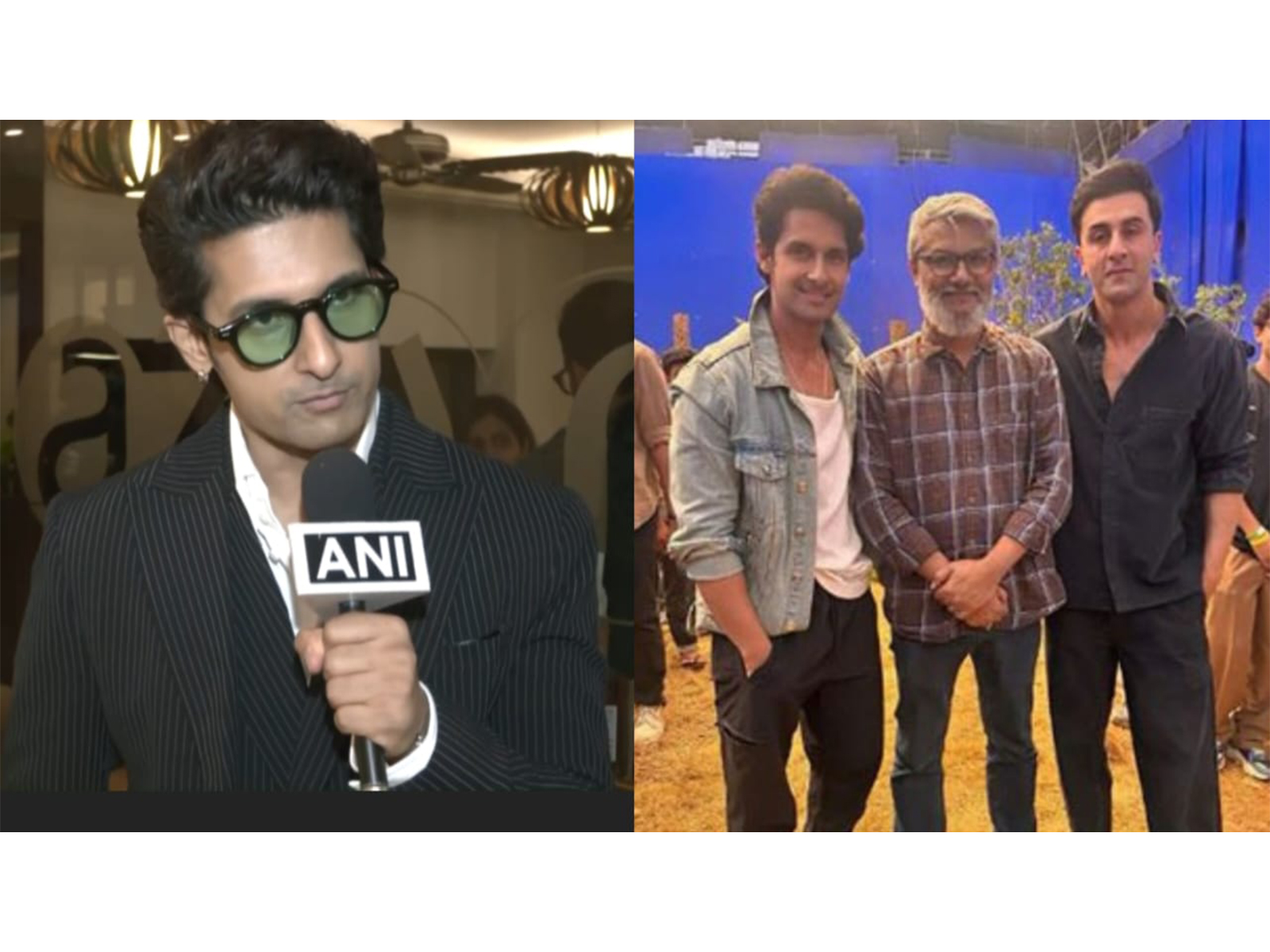 Ravie Dubey (L) Ravie Dubey with Ranbir and Nitish Tiwari (Photo/ANI/instagram/@ravidubey2312) Ravie Dubey (L) Ravie Dubey with Ranbir and Nitish Tiwari (Photo/ANI/instagram/@ravidubey2312)
