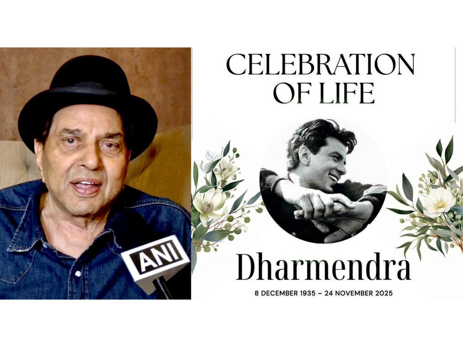 Late actor Dharmendra, ‘Celebration of Life’ prayer meet (Image source/ANI, Deol's team) Late actor Dharmendra, ‘Celebration of Life’ prayer meet (Image source/ANI, Deol's team)