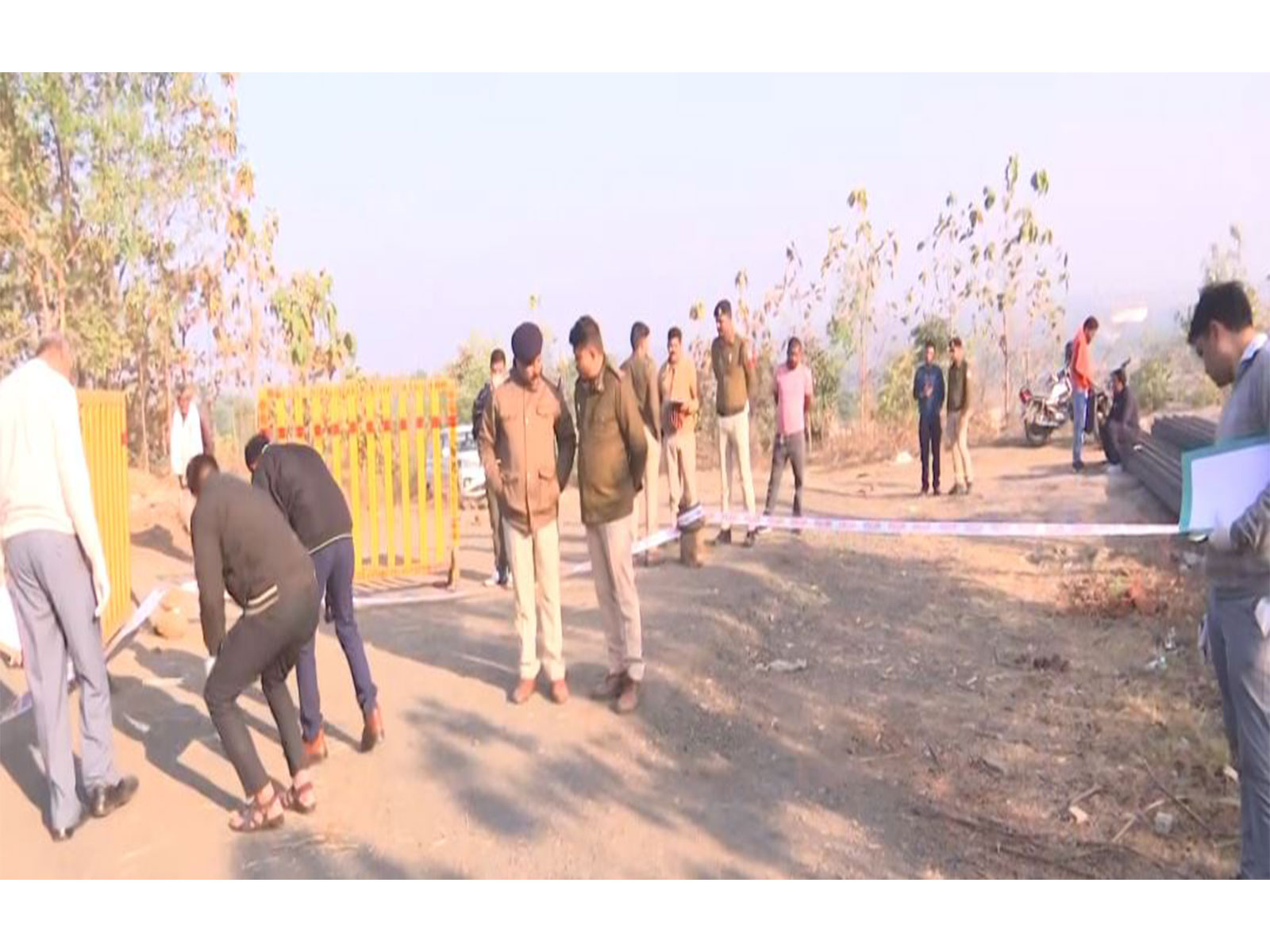 Visual from the spot of encounter (Photo/ANI) Visual from the spot of encounter (Photo/ANI)