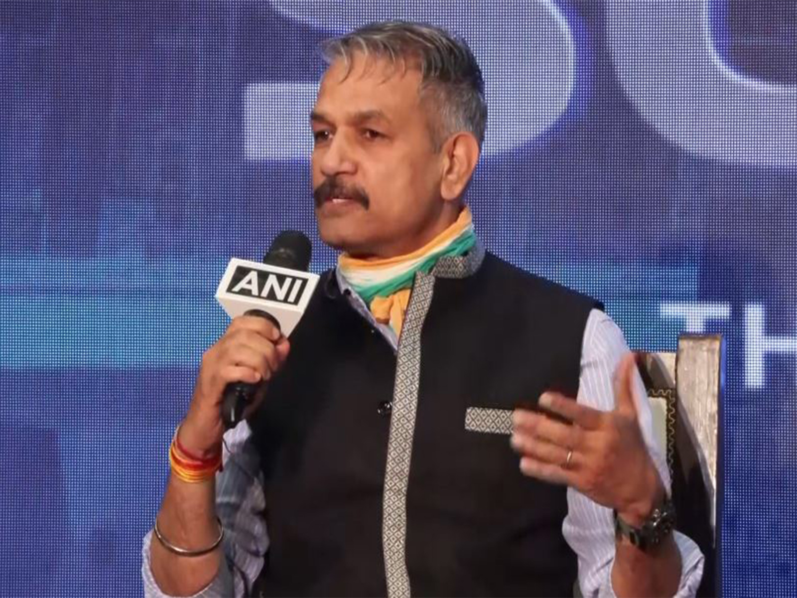 Lt Gen Devendra Pratap Pandey (Retd) (Photo/ANI)