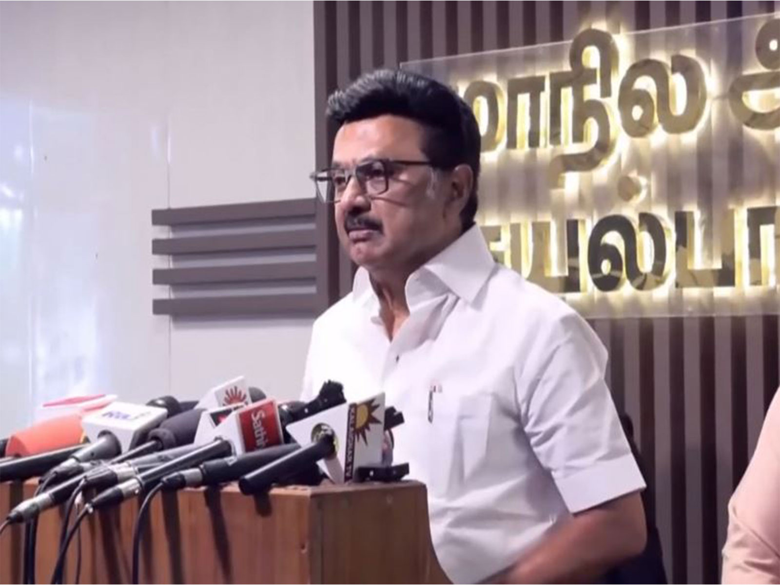 Tamil Nadu Chief Minister MK Stalin (Photo/ANI)