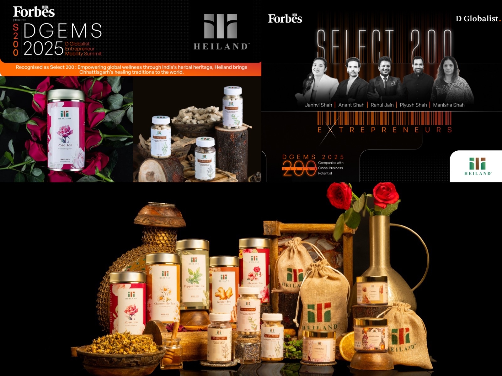 Heiland: India’s Emerging Herbal Wellness Powerhouse Joins Forbes DGEMS 2025 Select 200 Heiland: India’s Emerging Herbal Wellness Powerhouse Joins Forbes DGEMS 2025 Select 200