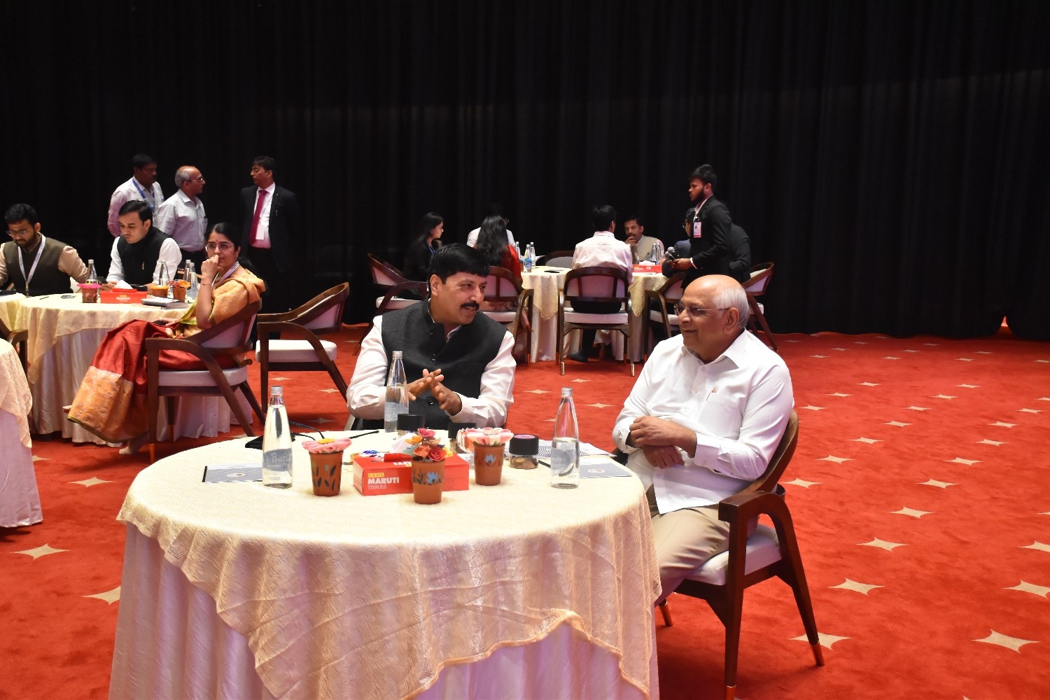 Gujarat government’s 12th Chintan Shibir underway in Dharampur (Photo/GujaratCMO) Gujarat government’s 12th Chintan Shibir underway in Dharampur (Photo/GujaratCMO)