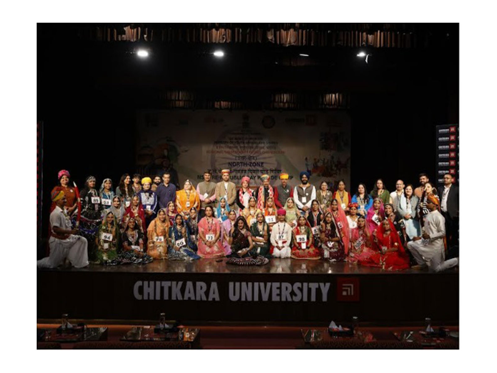 NSS volunteers showcase India’s cultural tapestry at Chitkara University during the North Zone NSS Pre-Republic Day Camp 2025 - a moment of unity, diversity and pride