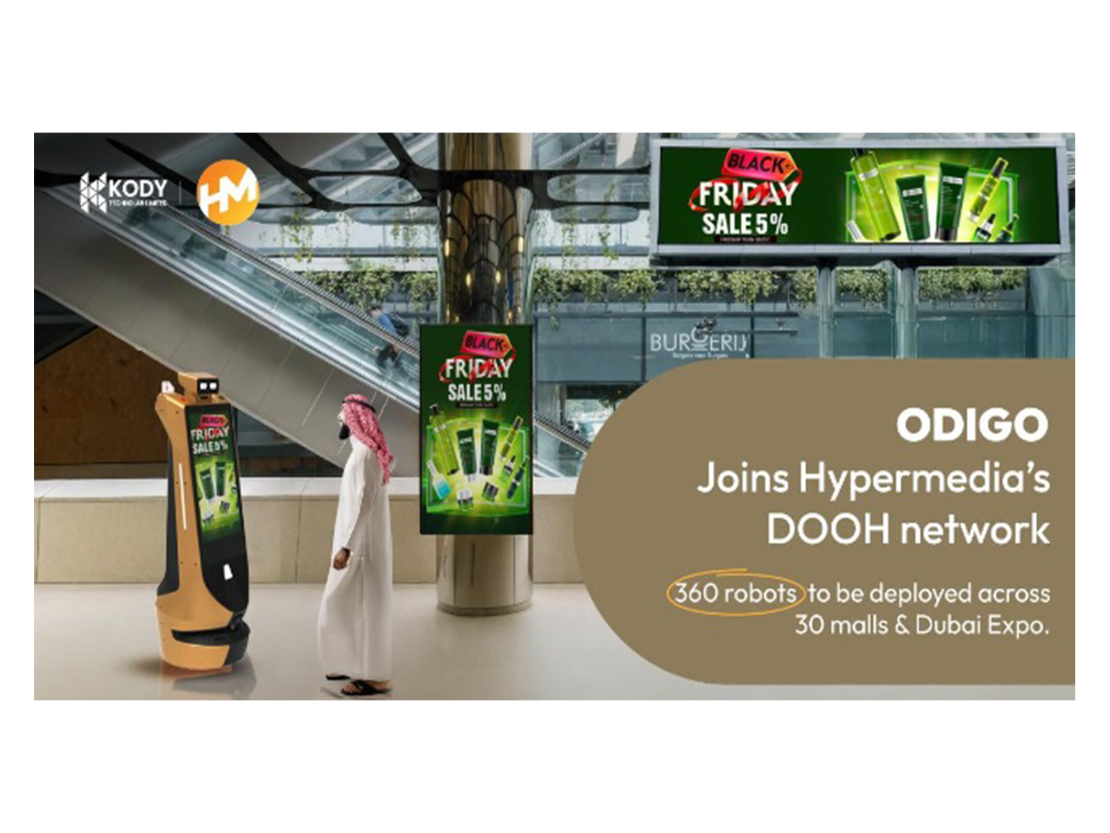 Odigo joins Hypermedia’s DOOH network Odigo joins Hypermedia’s DOOH network