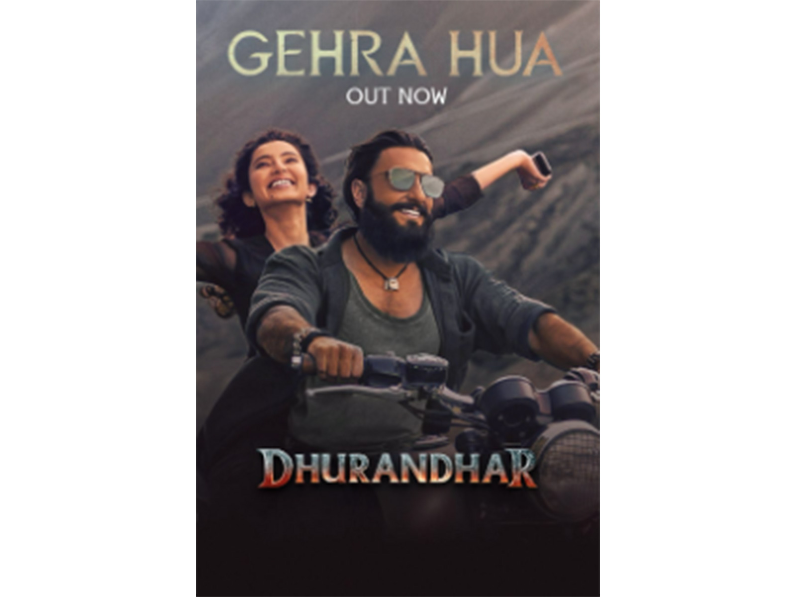Poster of Gehra Hua song (Image source: Saregama)