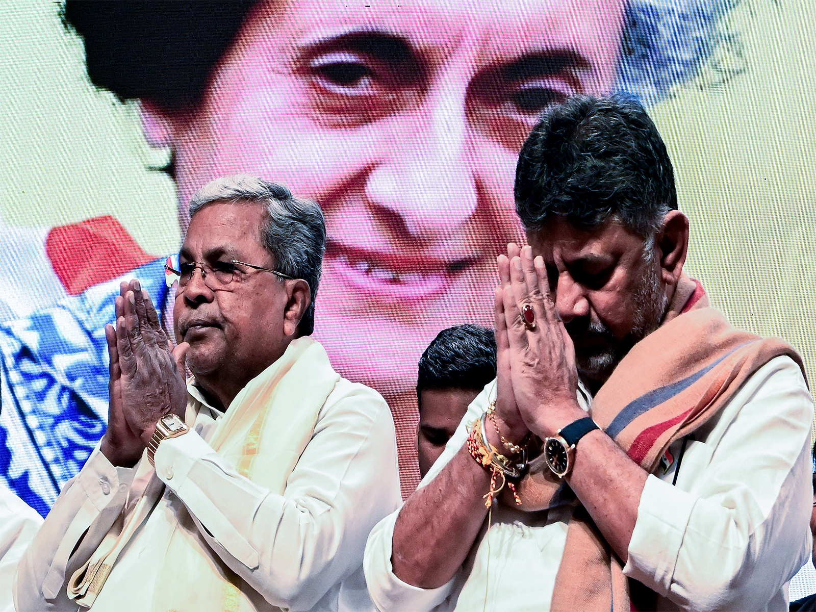 Karnataka CM Siddaramaiah and Deputy CM DK Shivakumar (File Photo/ANI)