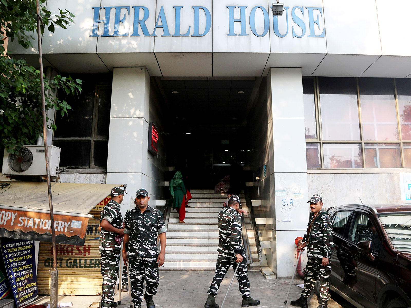 Herald House building in New Delhi (File Photo/ANI)