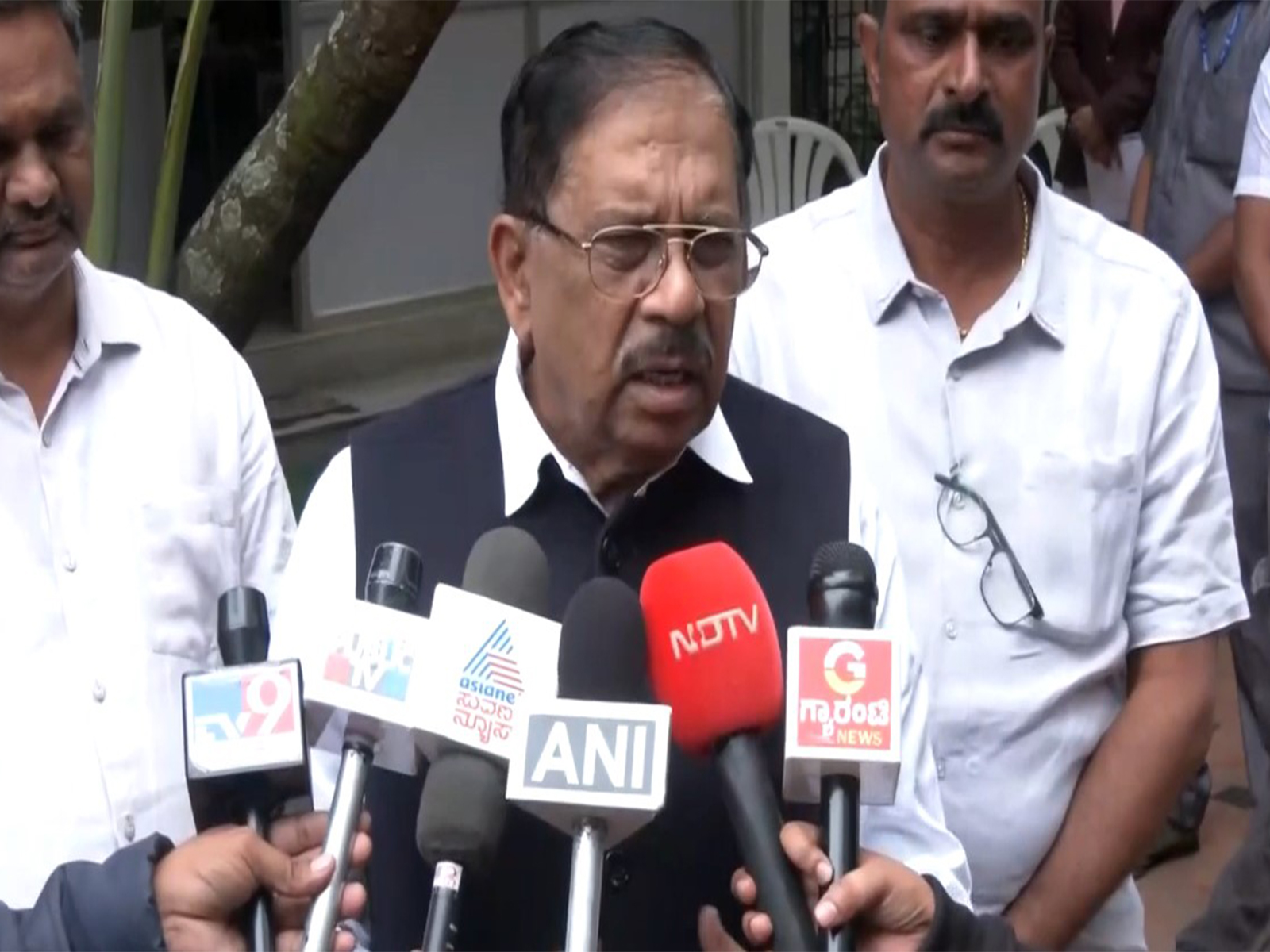 Karnataka Home Minister G Parameshwara (Photo/ANI)