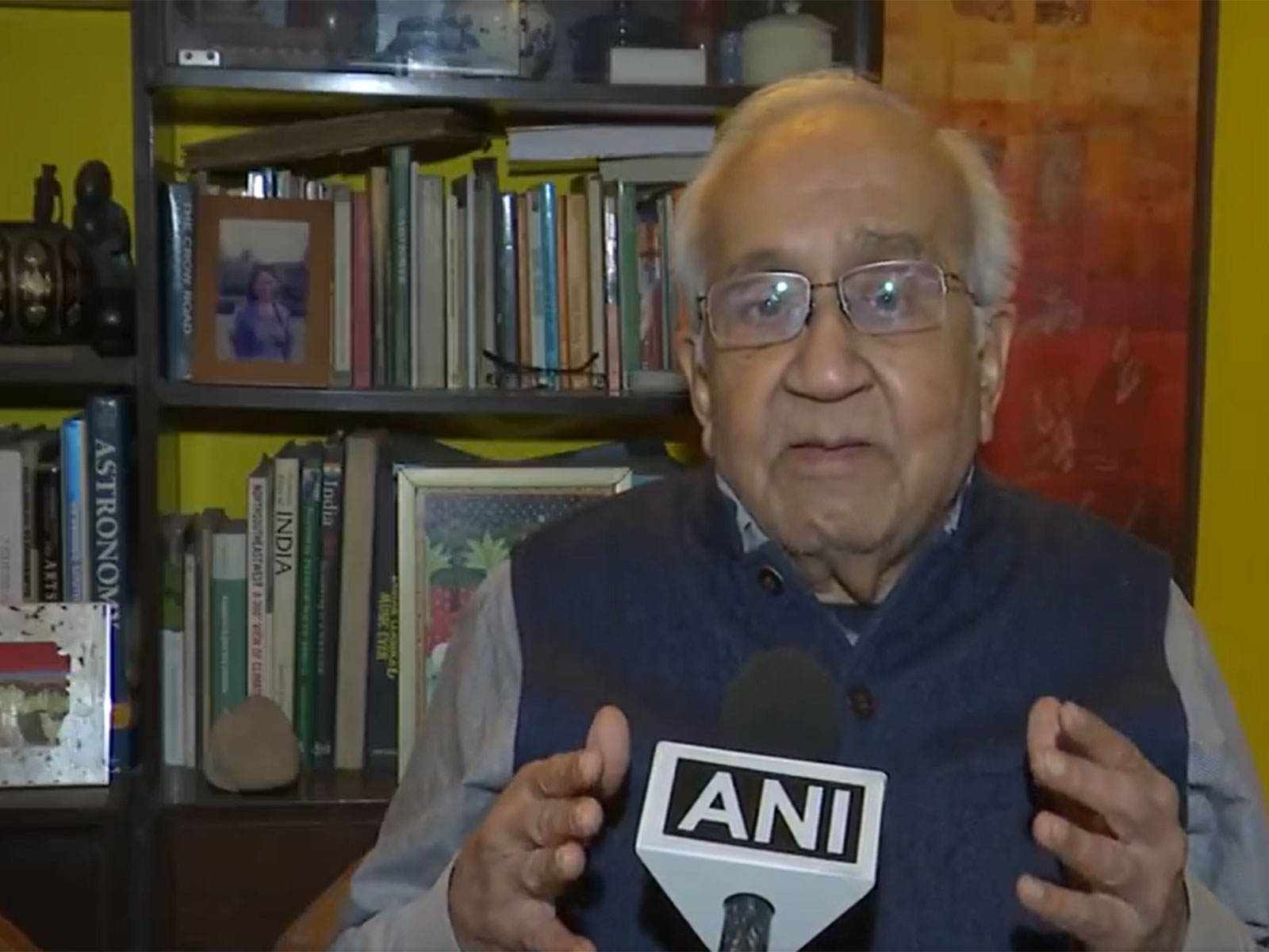 Kirit Parikh, Economist (Photo/ANI) 