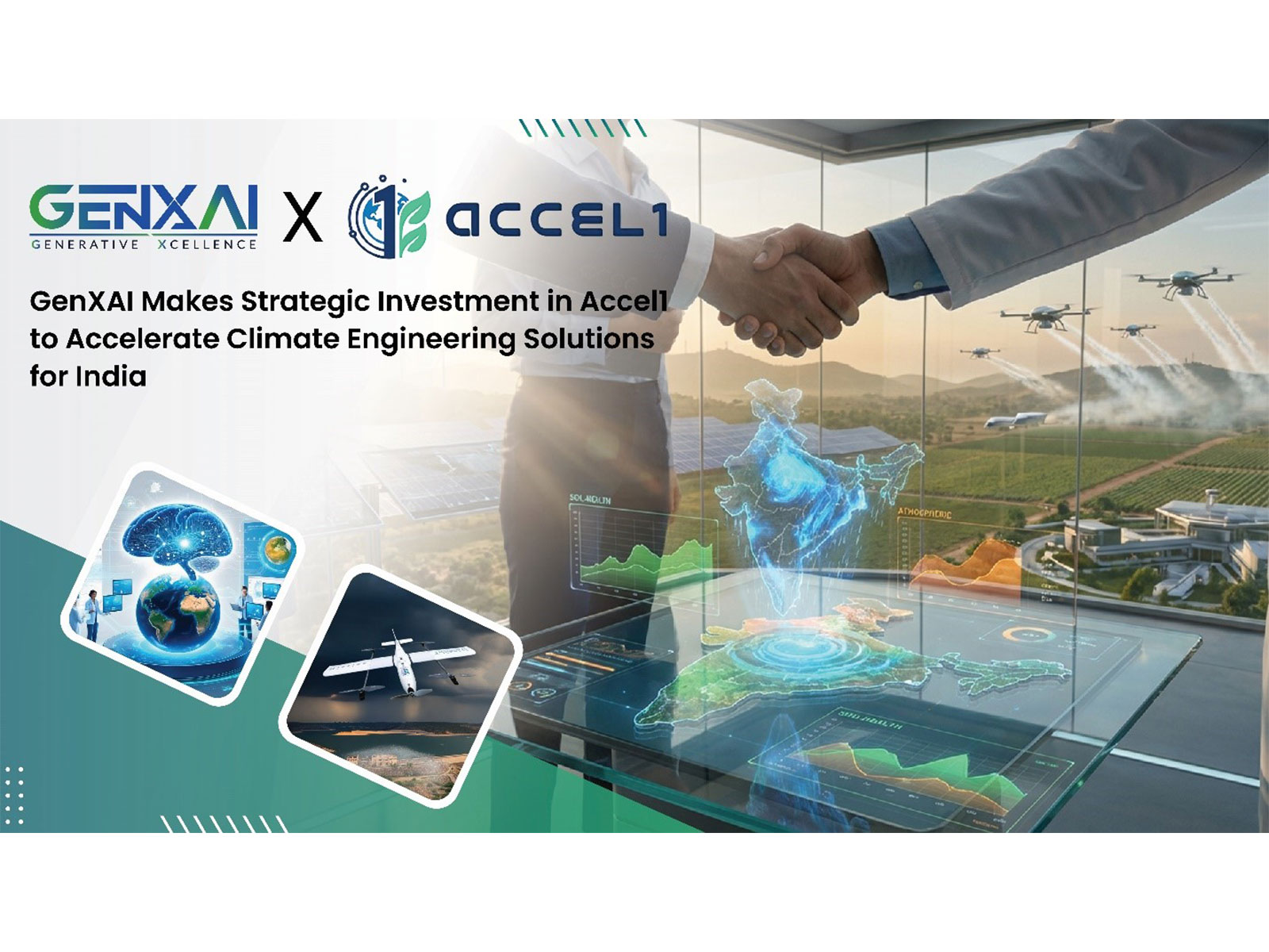 GenXAI Makes Strategic Investment in Accel1 to Accelerate Climate Engineering Solutions for India