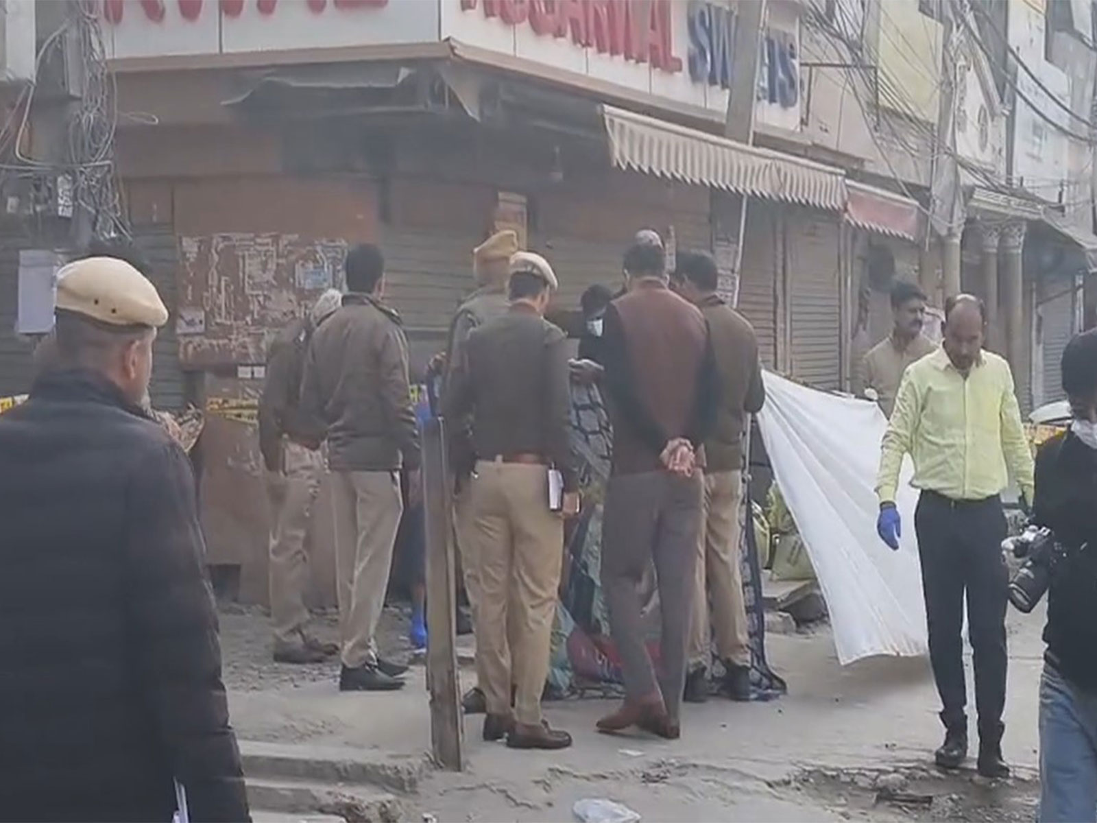 Visuals from the spot (Photo/ANI) Visuals from the spot (Photo/ANI)