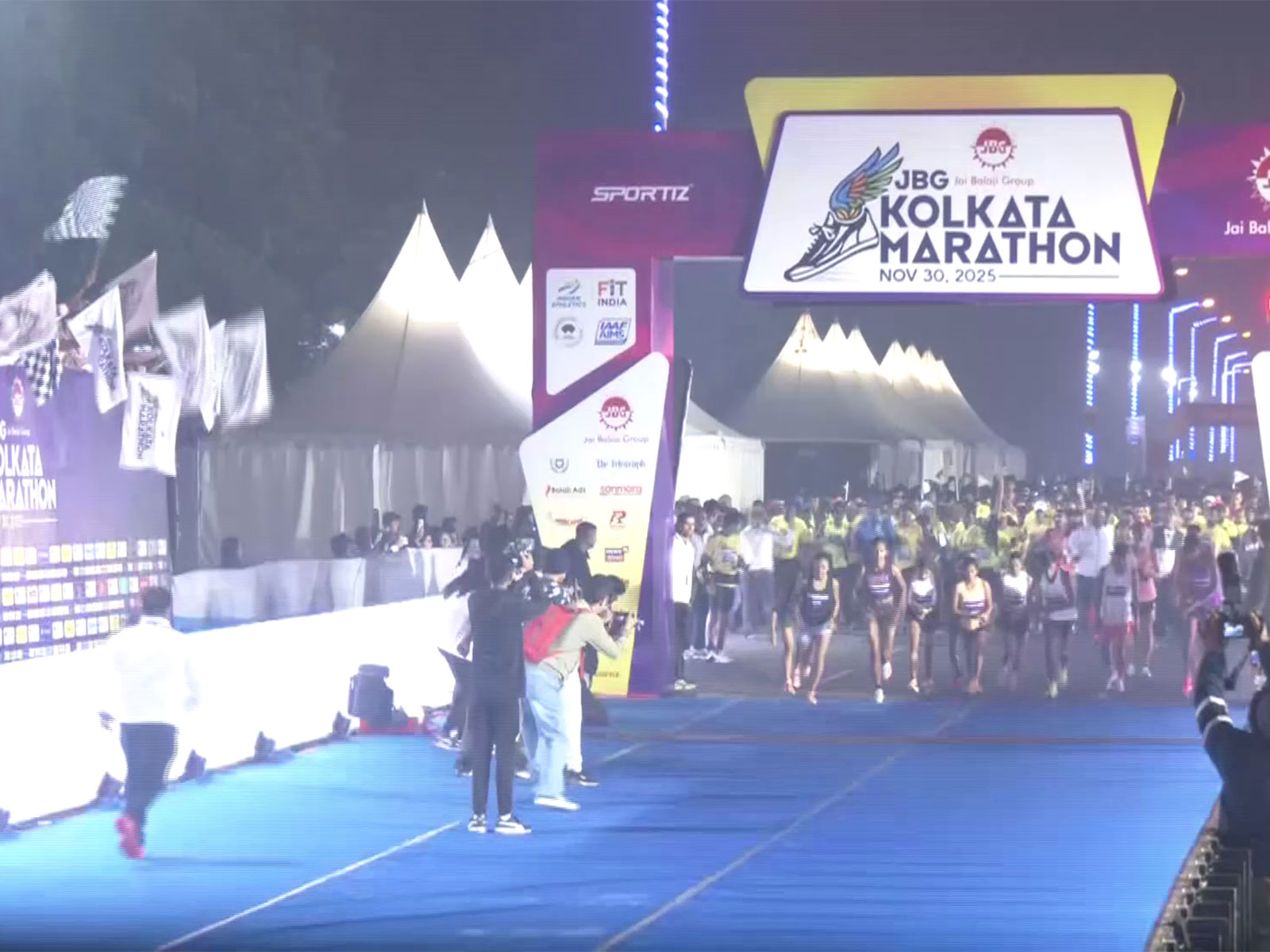 Kolkata marathon (Photo: ANI)