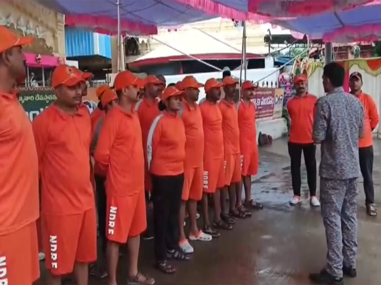 NDRF team deployed in Nellore (Photo/ANI)