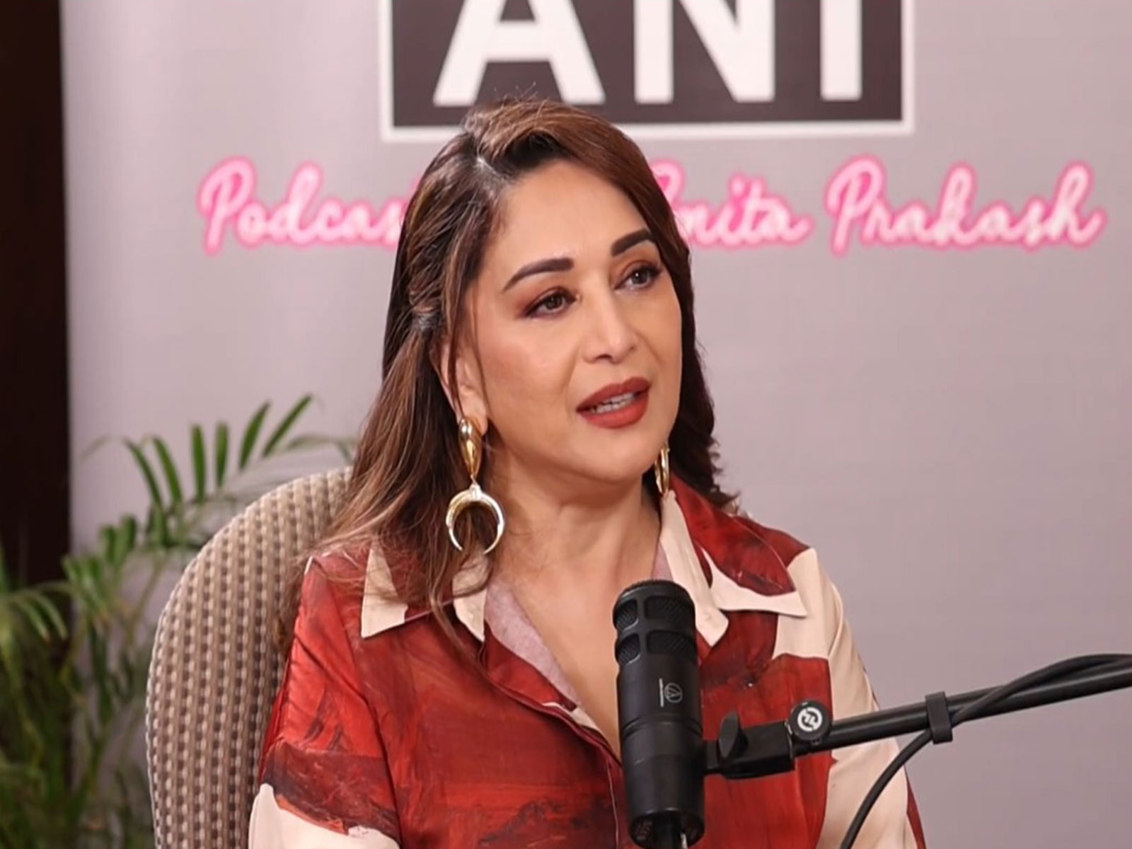 Madhuri Dixit (Image source/ ANI)