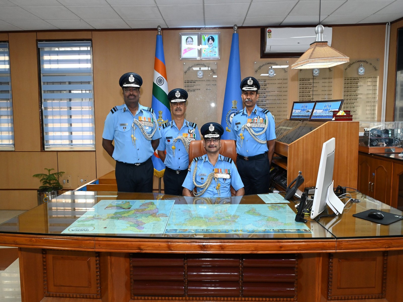 Air Marshal Yalla Umesh assumed charge of IAF's Maintenance Command (Photo/@MC_IAF) Air Marshal Yalla Umesh assumed charge of IAF's Maintenance Command (Photo/@MC_IAF)
