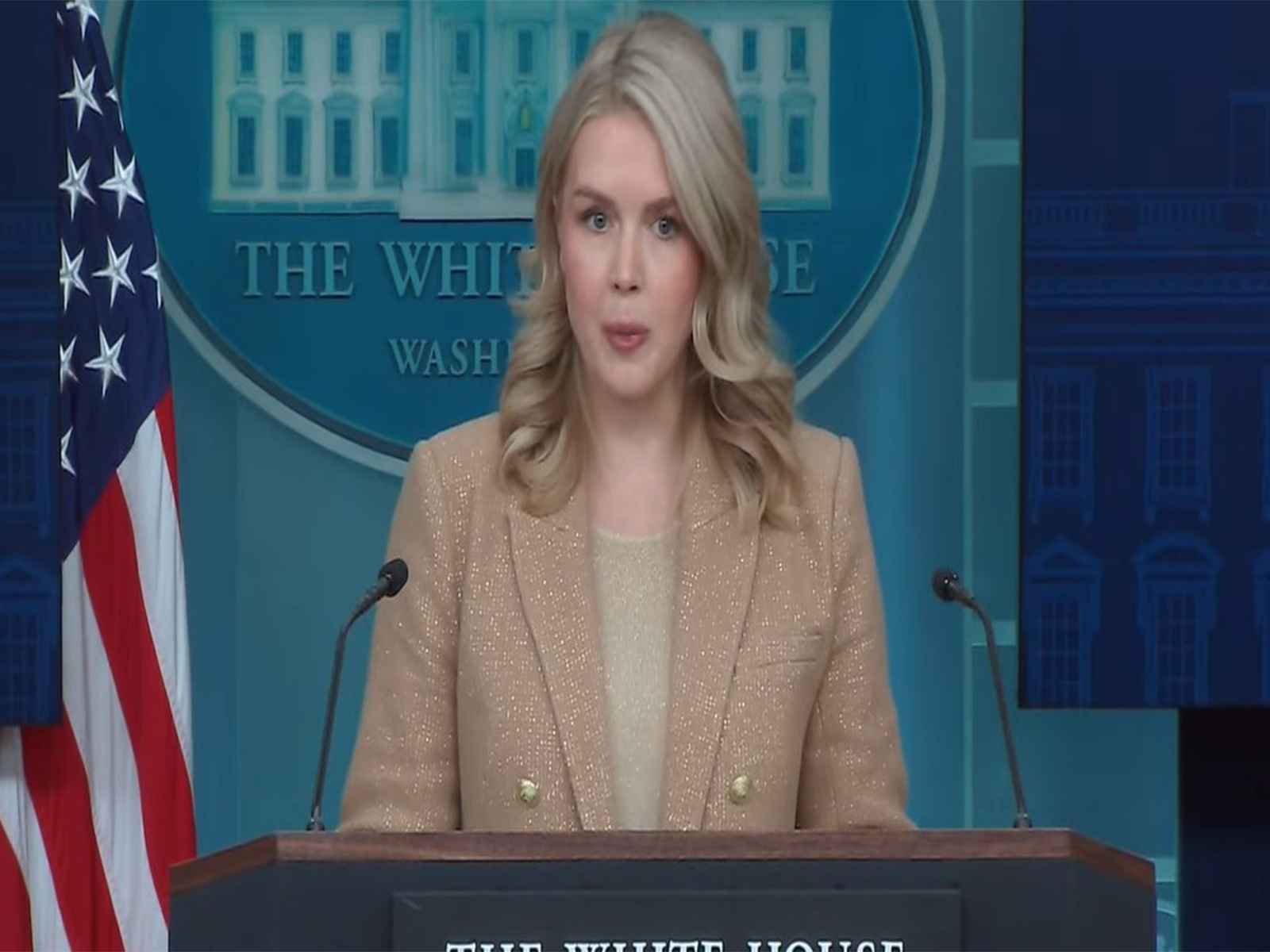White House Press Secretary Karoline Leavit (Photo/Youtube of White House) White House Press Secretary Karoline Leavit (Photo/Youtube of White House)