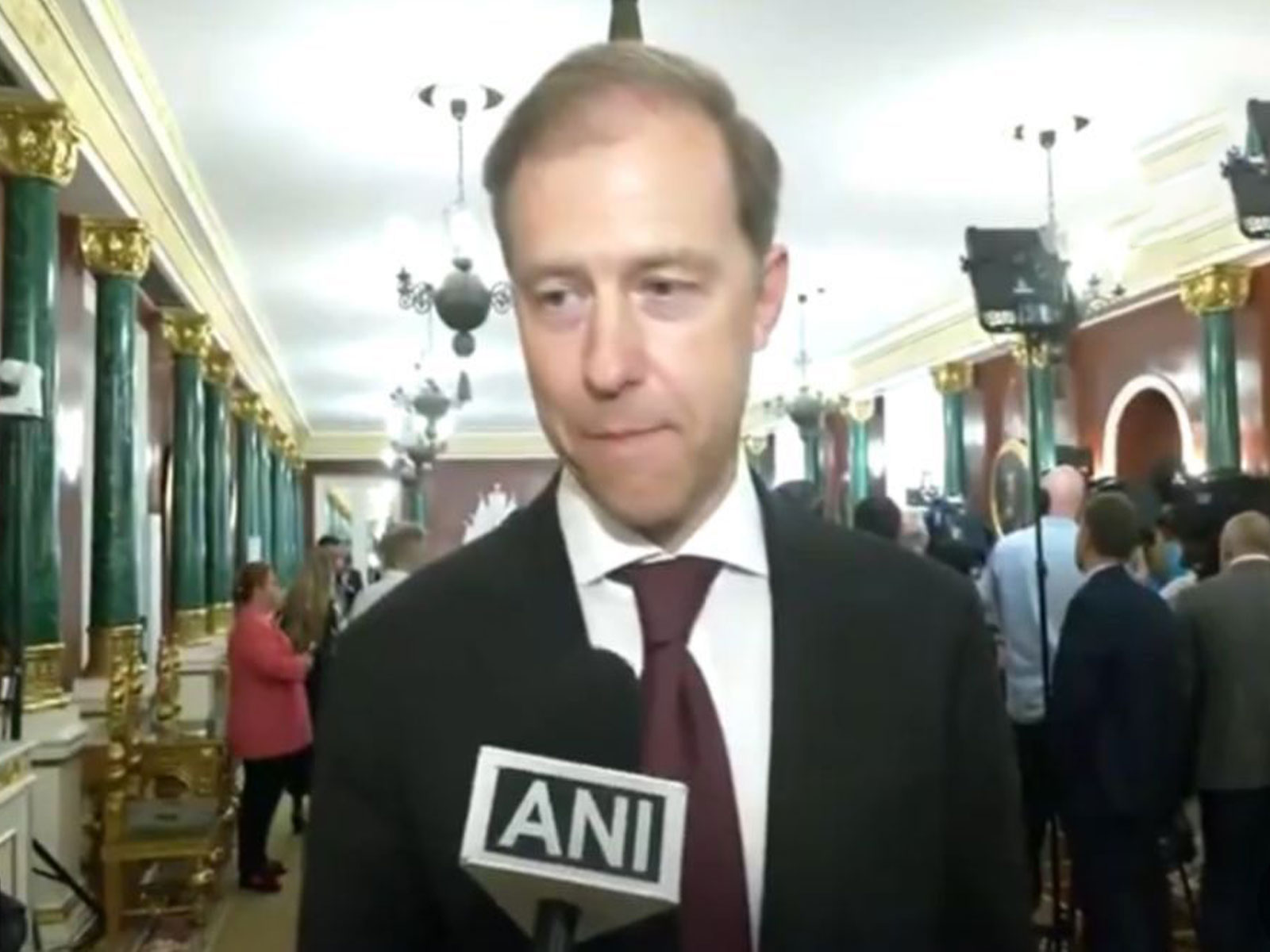  Russian First Deputy Prime Minister Denis Manturov (Photo/ANI)