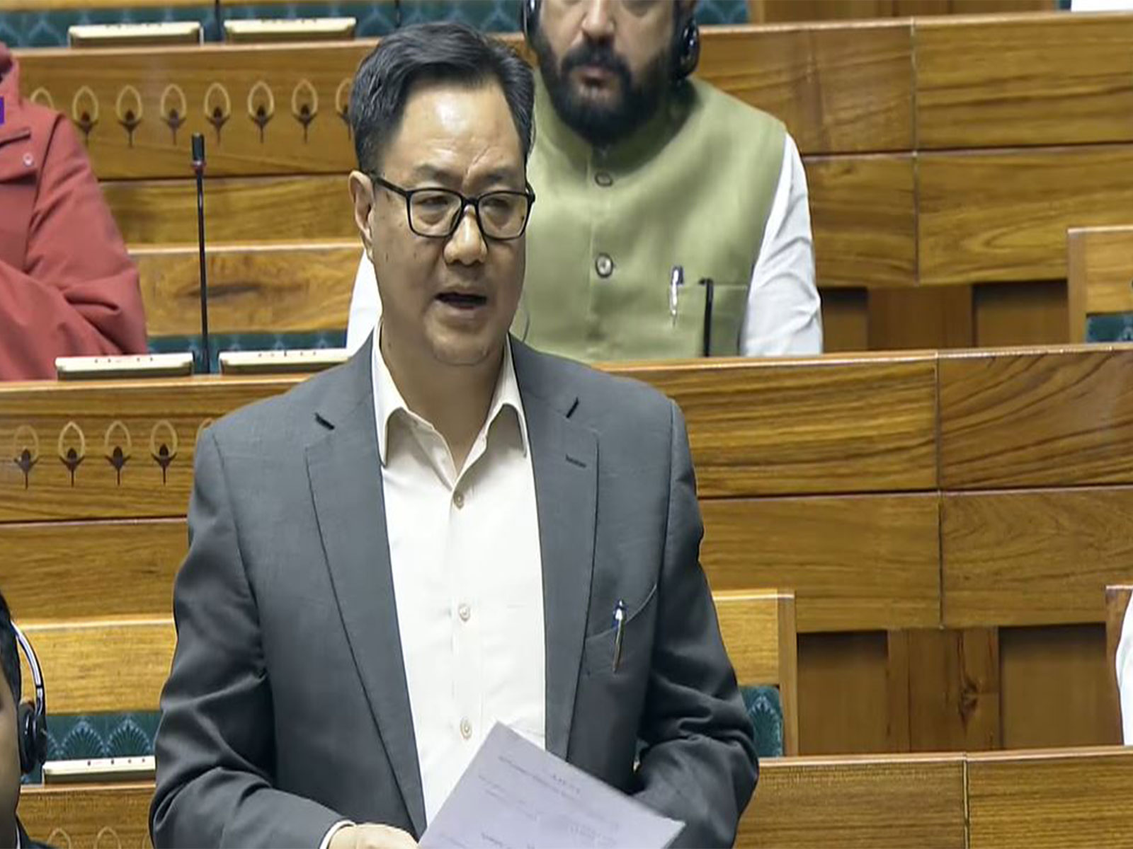Union Parliamentary Affairs Minister Kiren Rijiju (Photo/ANI)