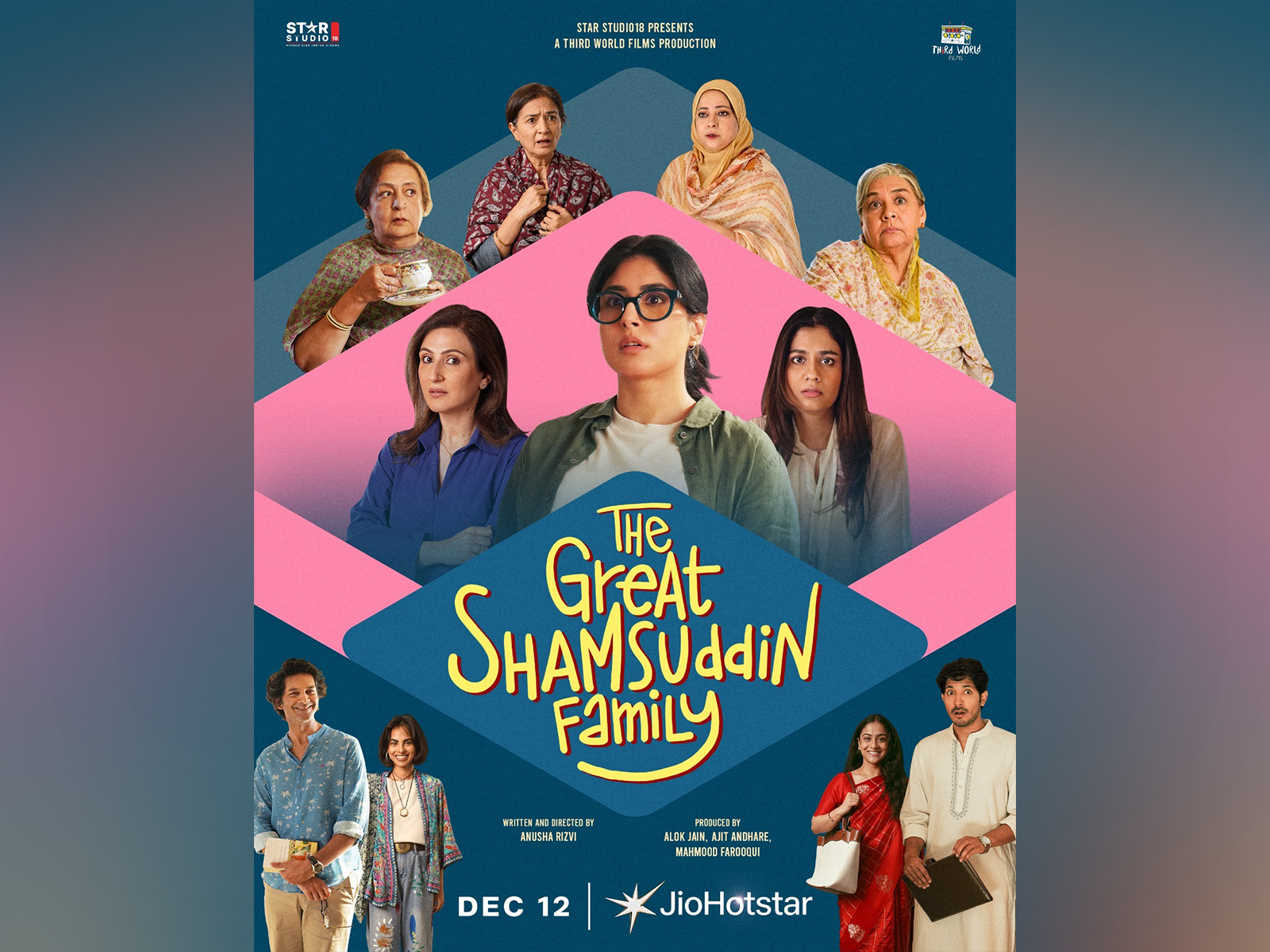 Poster of The Great Shamsuddin Family (Image source: JioHotstar) Poster of The Great Shamsuddin Family (Image source: JioHotstar)
