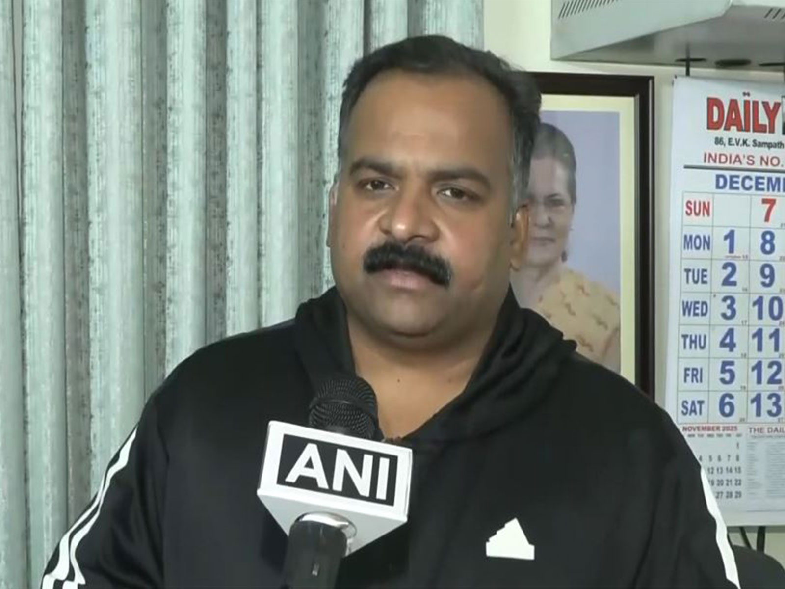 Congress MP Manickam Tagore (Photo/ANI) Congress MP Manickam Tagore (Photo/ANI)