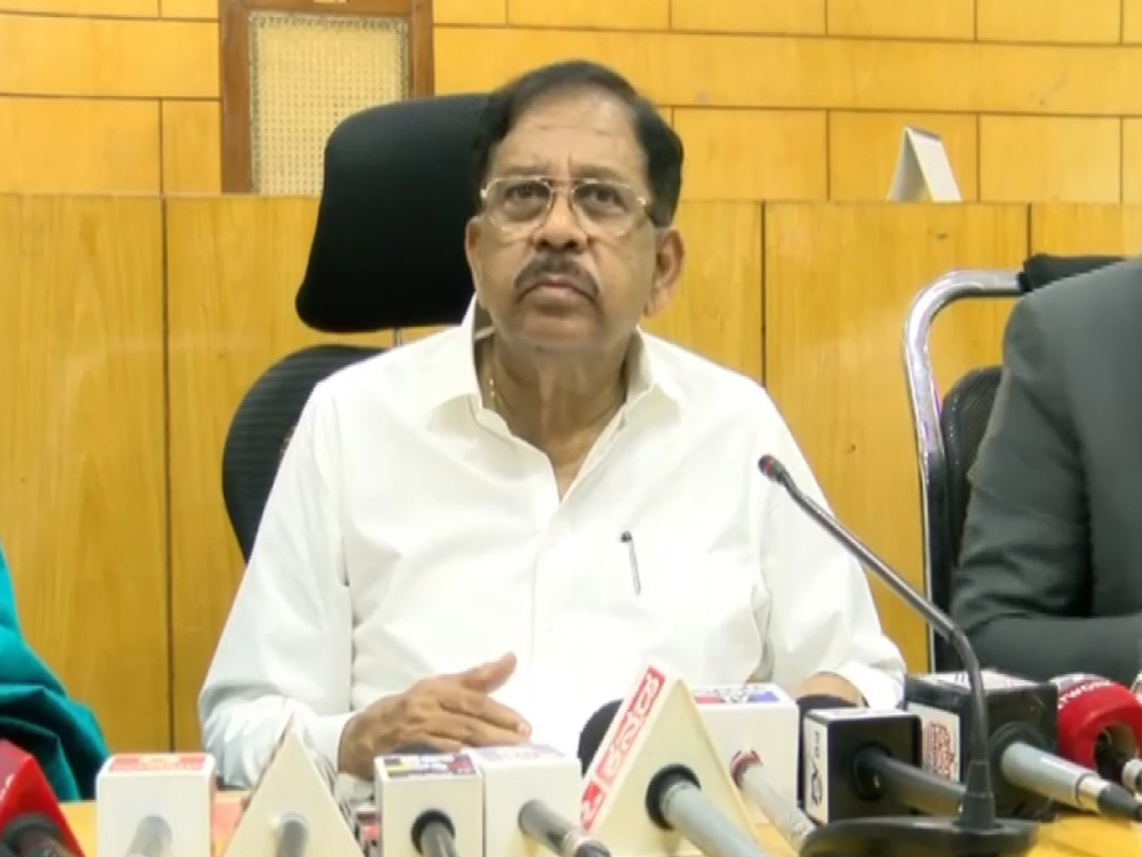 Karnataka Home Minister Dr. G. Parameshwara (File Photo/ANI)