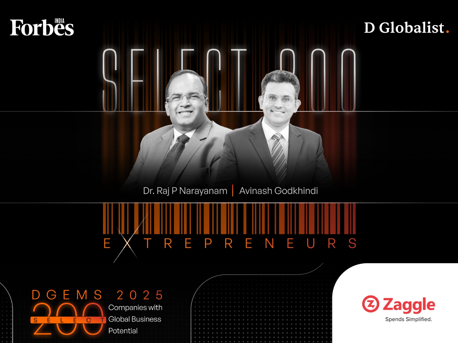 Zaggle selected for Forbes DGEMS 2025: Building a Unified Spend-Management & FinTech Ecosystem for Global Enterprises Zaggle selected for Forbes DGEMS 2025: Building a Unified Spend-Management & FinTech Ecosystem for Global Enterprises