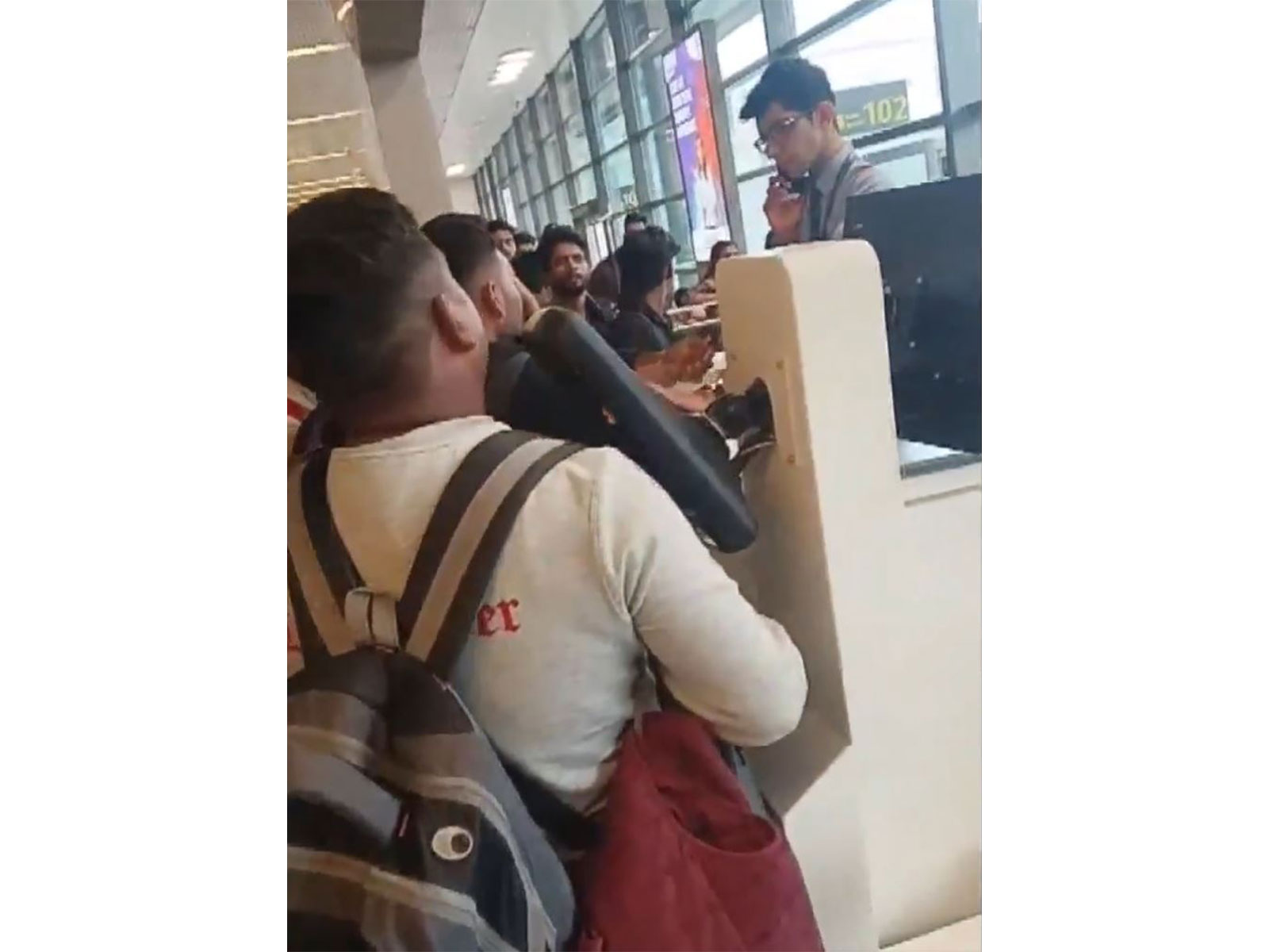 Visual from Rajiv Gandhi International Airport (Photo/ANI) Visual from Rajiv Gandhi International Airport (Photo/ANI)