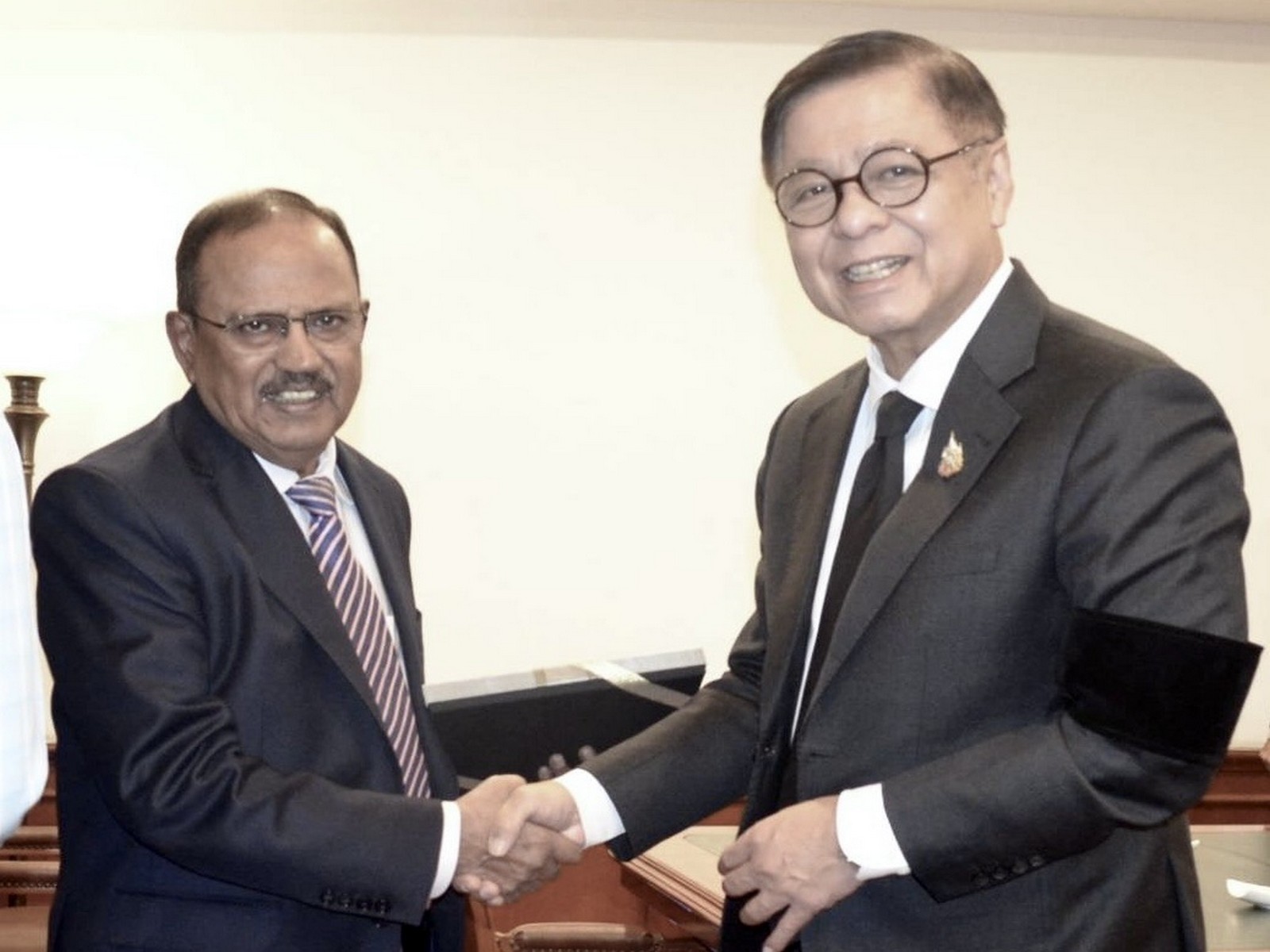 NSA Doval with Thai Foreign Minister Phuangketkeow (Photo/ Thailand Ministry of Foreign Affairs) NSA Doval with Thai Foreign Minister Phuangketkeow (Photo/ Thailand Ministry of Foreign Affairs)