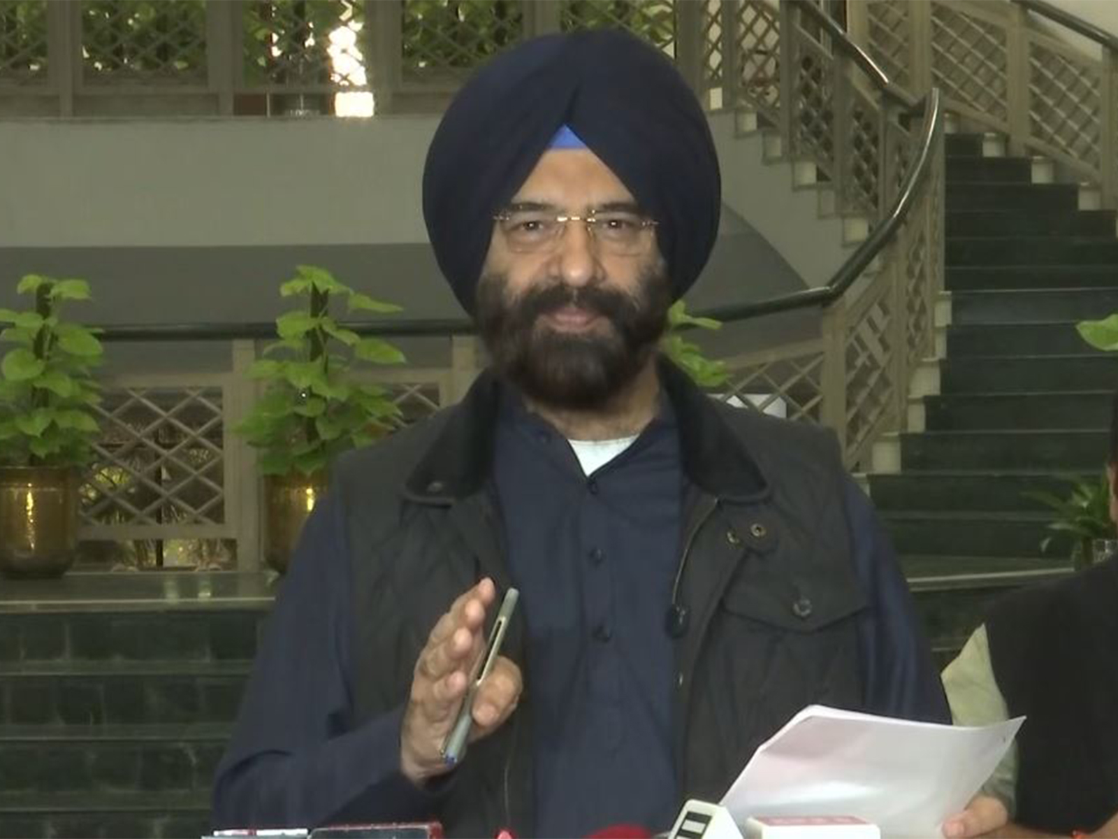 Delhi Environment Minister Manjinder Singh Sirsa (Photo/ANI)