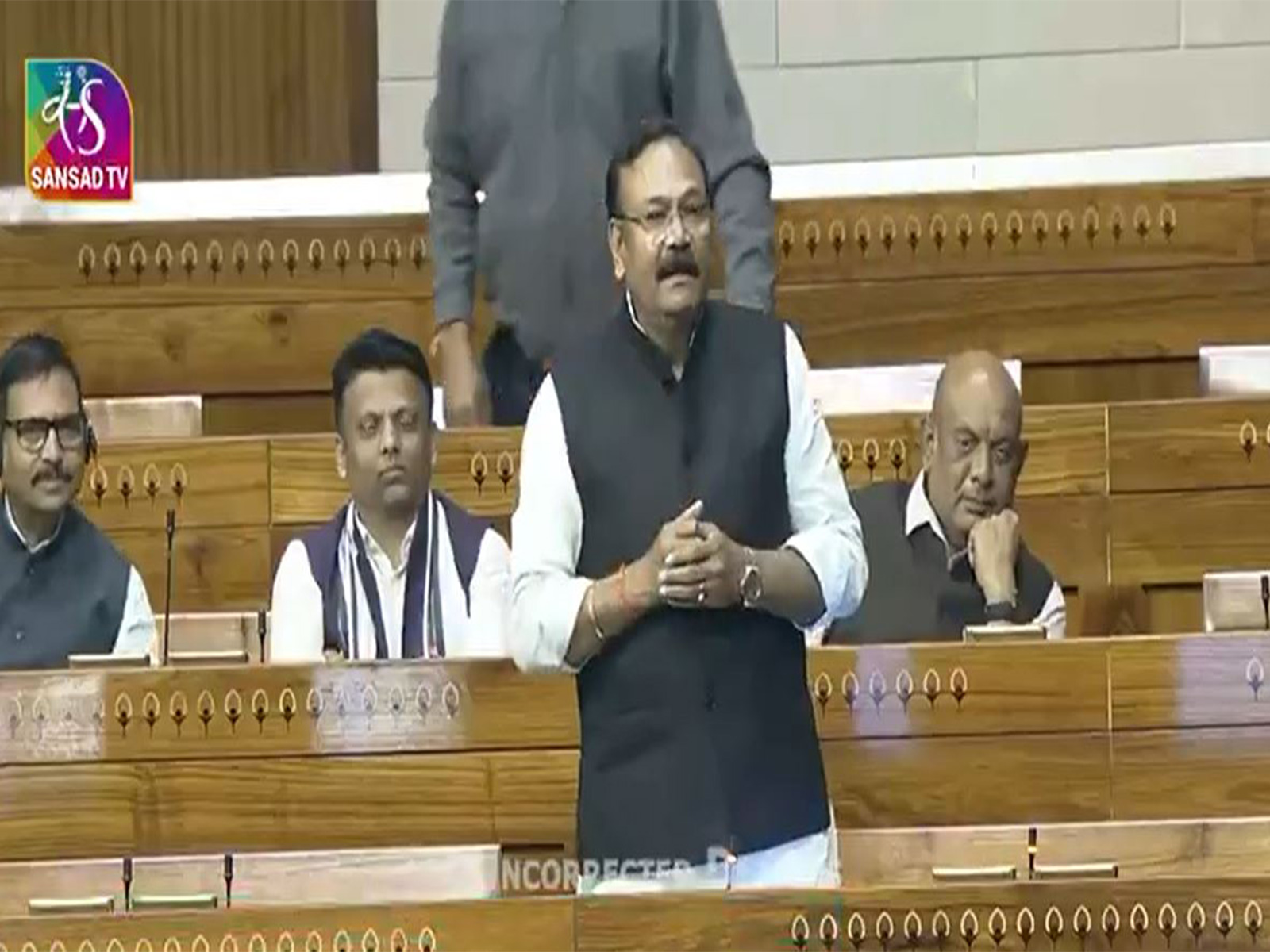 BJP MP Rajkumar Chahar (Photo/SansadTV)