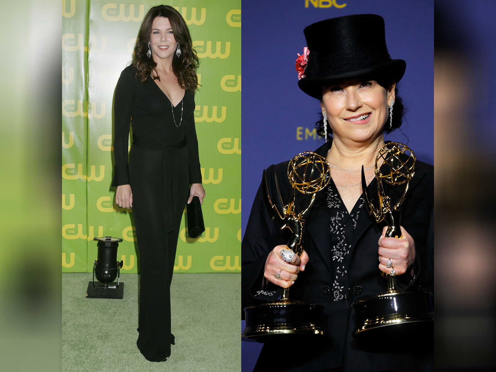 Lauren Graham and Amy Sherman-Palladino (Photo/Reuters) 