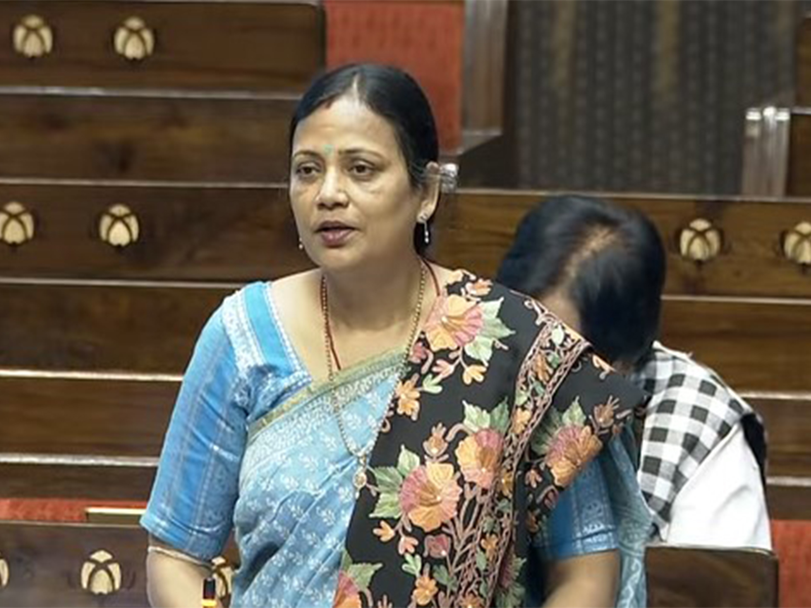 Biju Janata Dal (BJD) Rajya Sabha MP Sulata Deo (Photo/SansadTV) Biju Janata Dal (BJD) Rajya Sabha MP Sulata Deo (Photo/SansadTV)