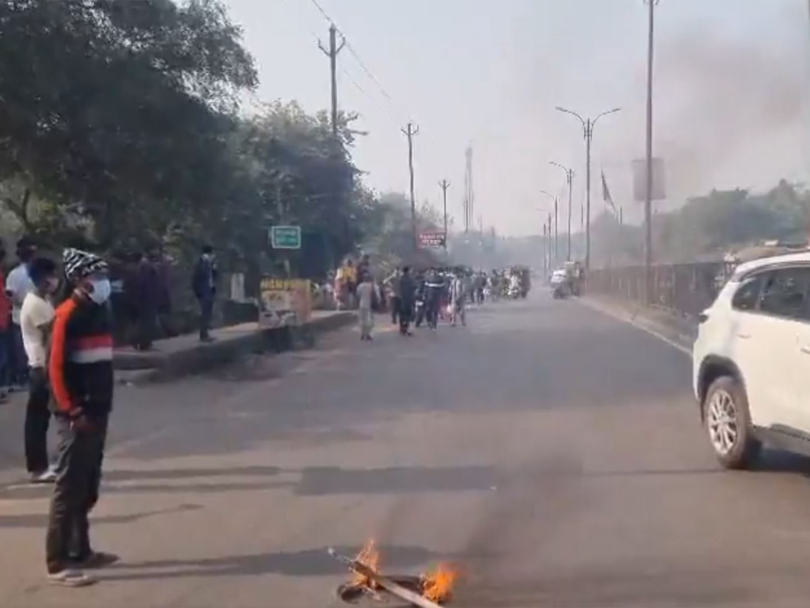 Visual from the Kenduadih in Dhanbad (Photo/ANI)