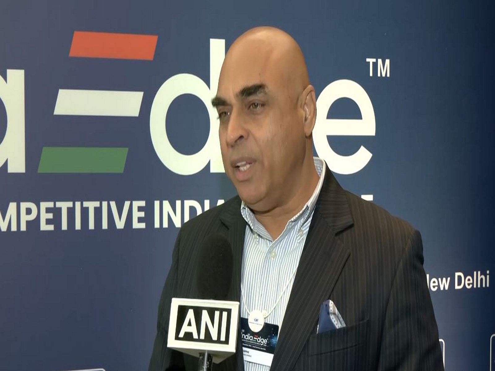 Vinod Sharma, Chairman of CII’s National Committee on Electronics Manufacturing and Managing Director of Deki Electronics (Photo/ANI) Vinod Sharma, Chairman of CII’s National Committee on Electronics Manufacturing and Managing Director of Deki Electronics (Photo/ANI)
