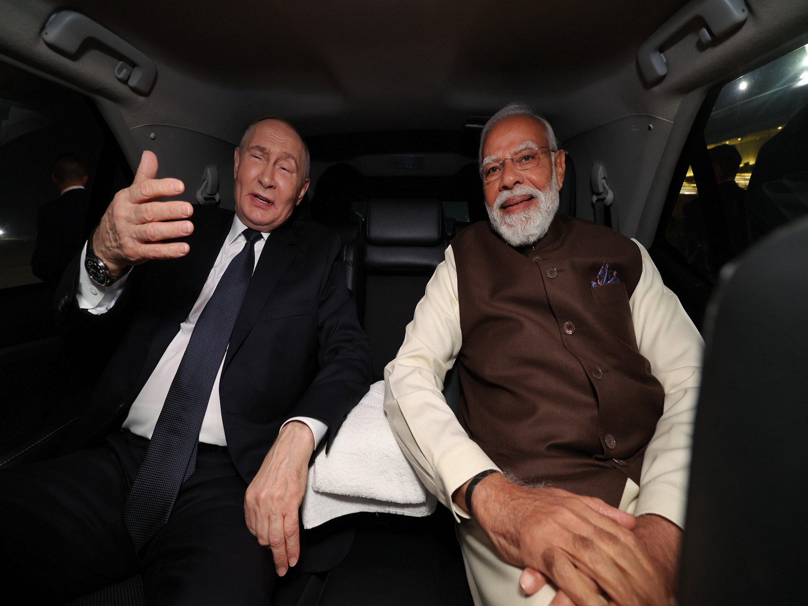 Prime Minister Narendra Modi with Russian President Vladimir Putin (Photo: X@narendramodi) Prime Minister Narendra Modi with Russian President Vladimir Putin (Photo: X@narendramodi)