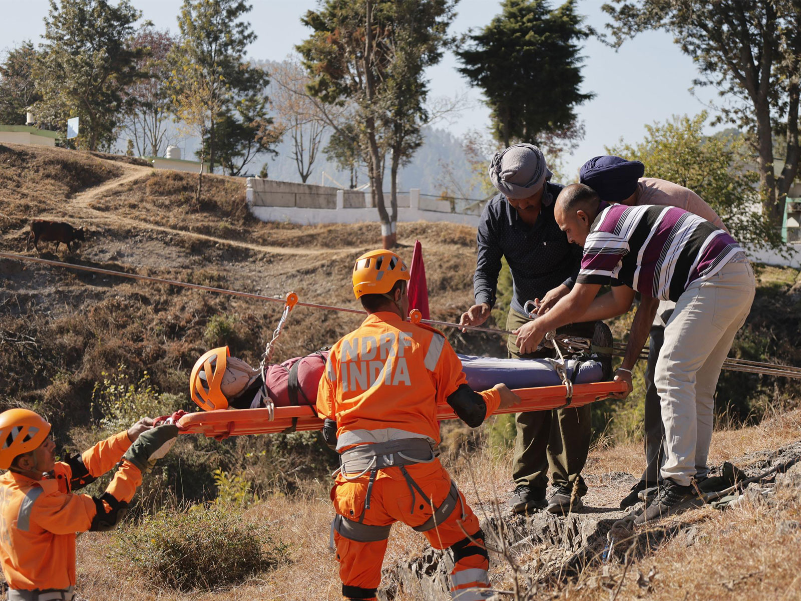 NDRF conducting HADR capsule (Photo/ANI)