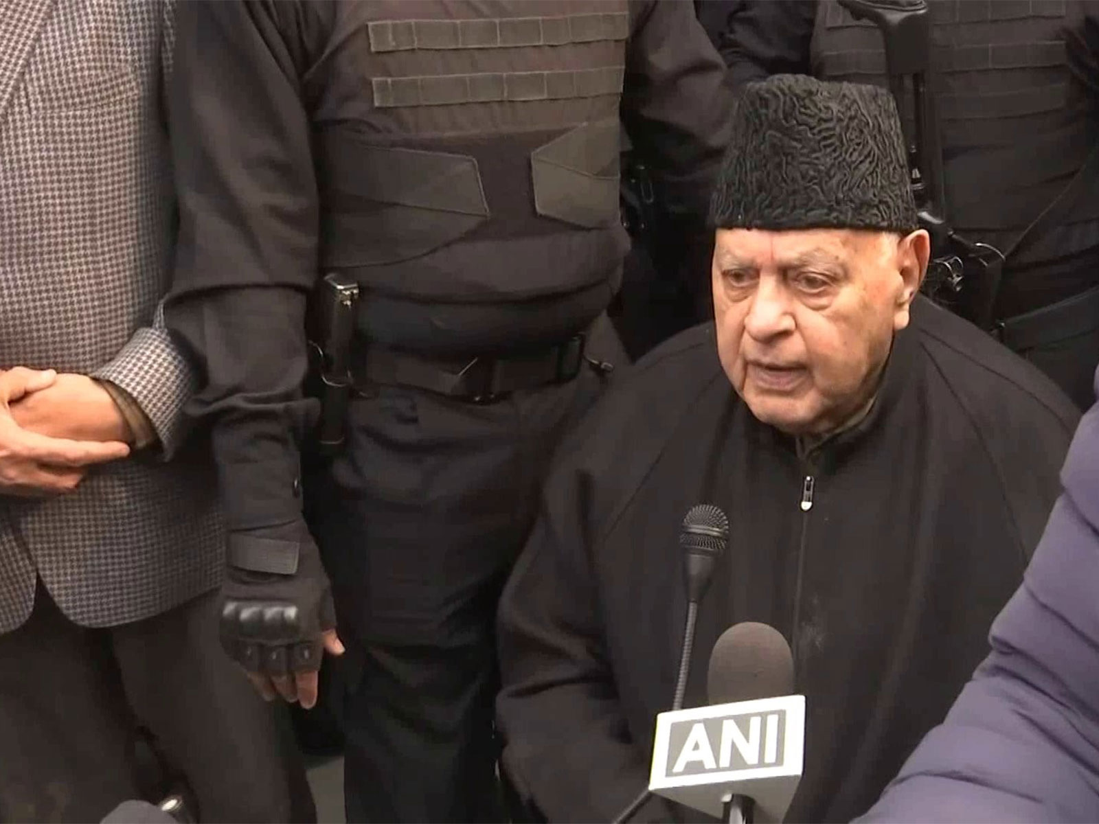 Former J-K CM and JKNC chief Farooq Abdullah (Photo/ANI)